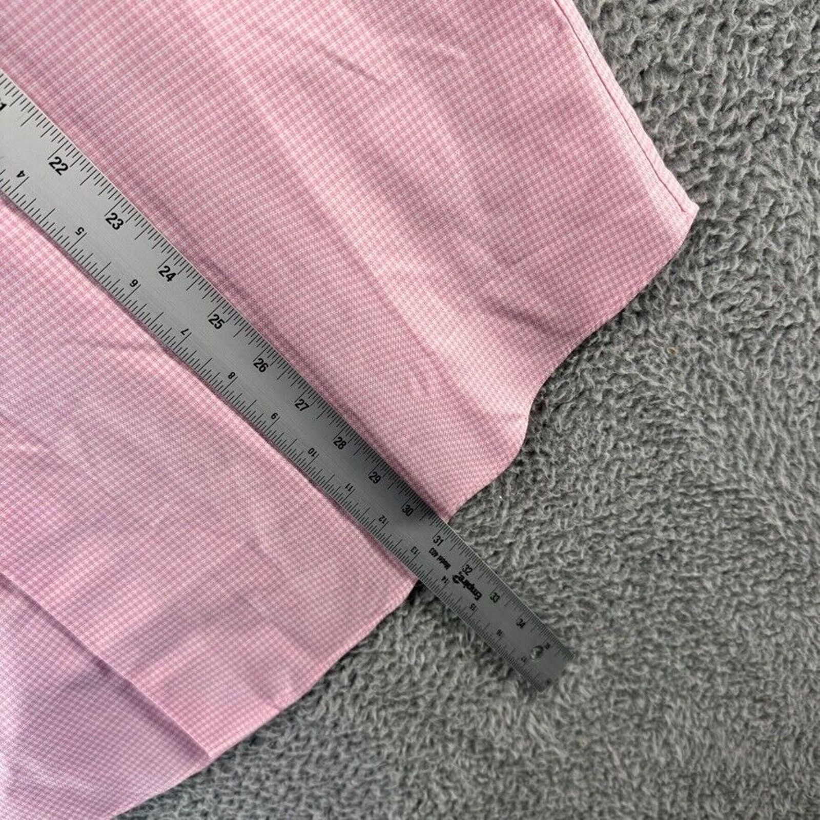 Brooks Brothers Brooks Brothers Shirt Men's 16.5 2/3 Pink Houdstooth Plaid Size US L / EU 52-54 / 3 - 5 Thumbnail