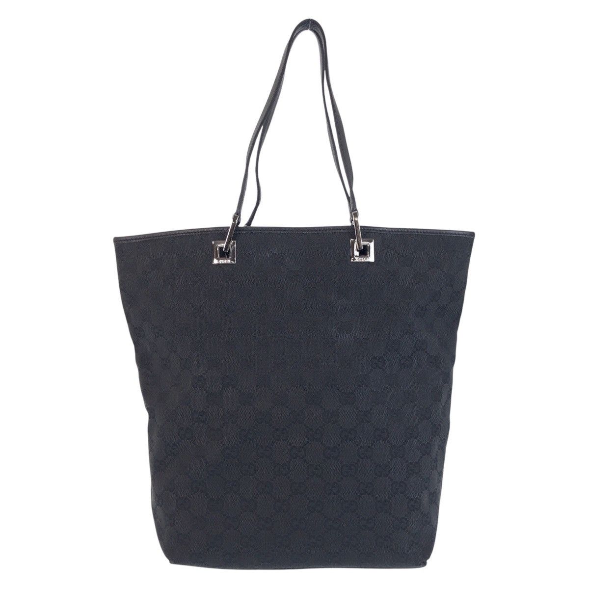 Gucci Gucci Gucci GG Canvas Leather 2way Bag Canvas Shoulder Bag 31243 DUTY FREE for USA Size ONE SIZE - 1 Thumbnail