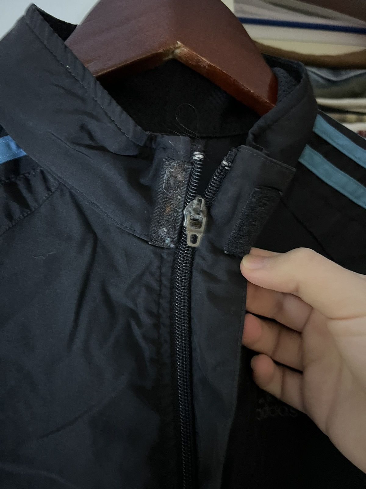 Adidas Vintage 2000s Adidas Full Zip Up Windbreaker Track Jacket Size US S / EU 44-46 / 1 - 4 Thumbnail
