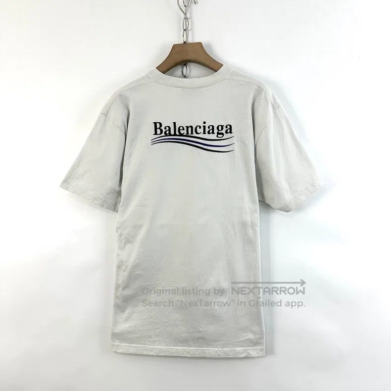 Balenciaga Balenciaga White Chest Coke Printed Embroidery Logo Short Size US XXS / EU 40 - 2 Thumbnail