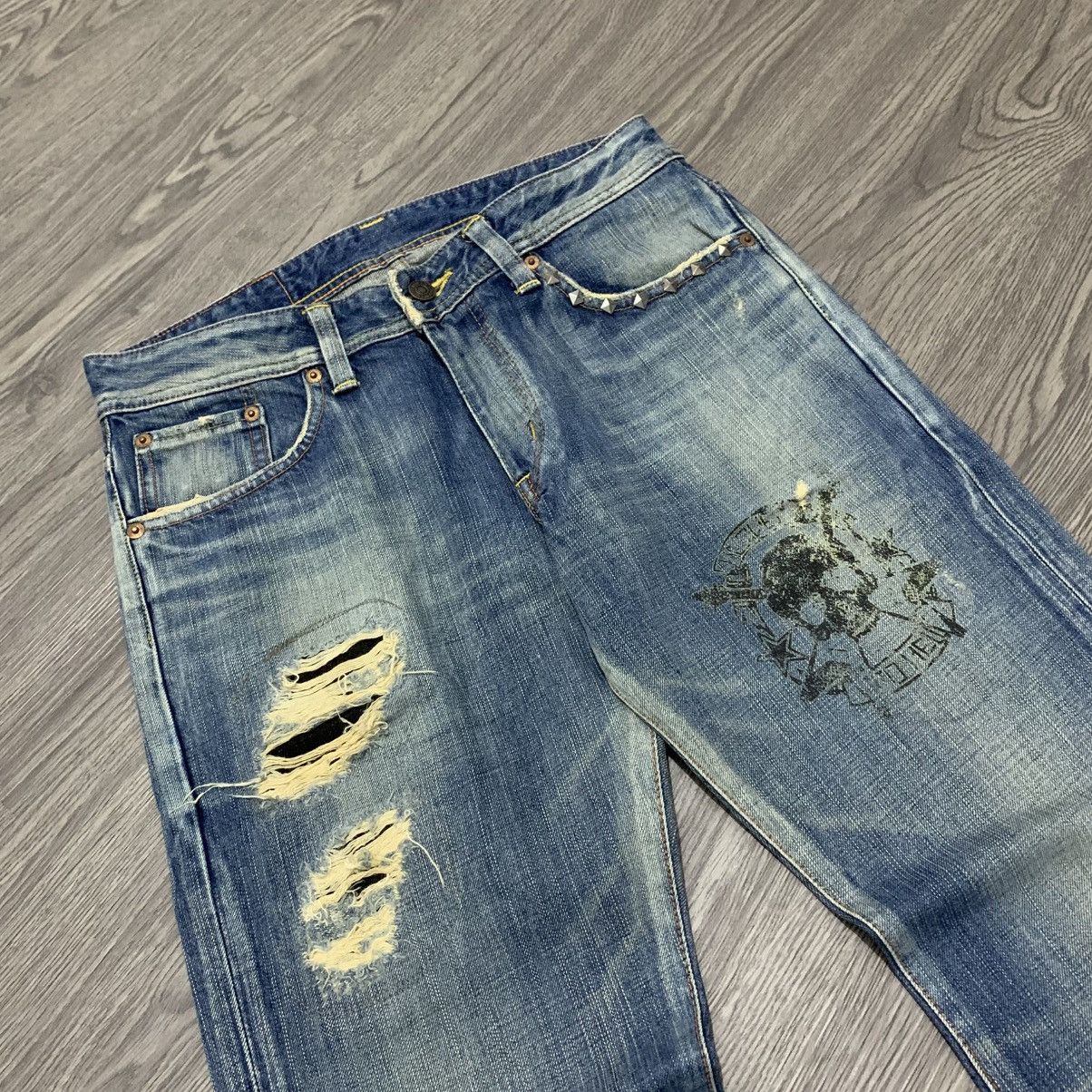 Edwin EDWIN DISTRESSED BOOTCUT JEANS Size US 30 / EU 46 - 2 Thumbnail