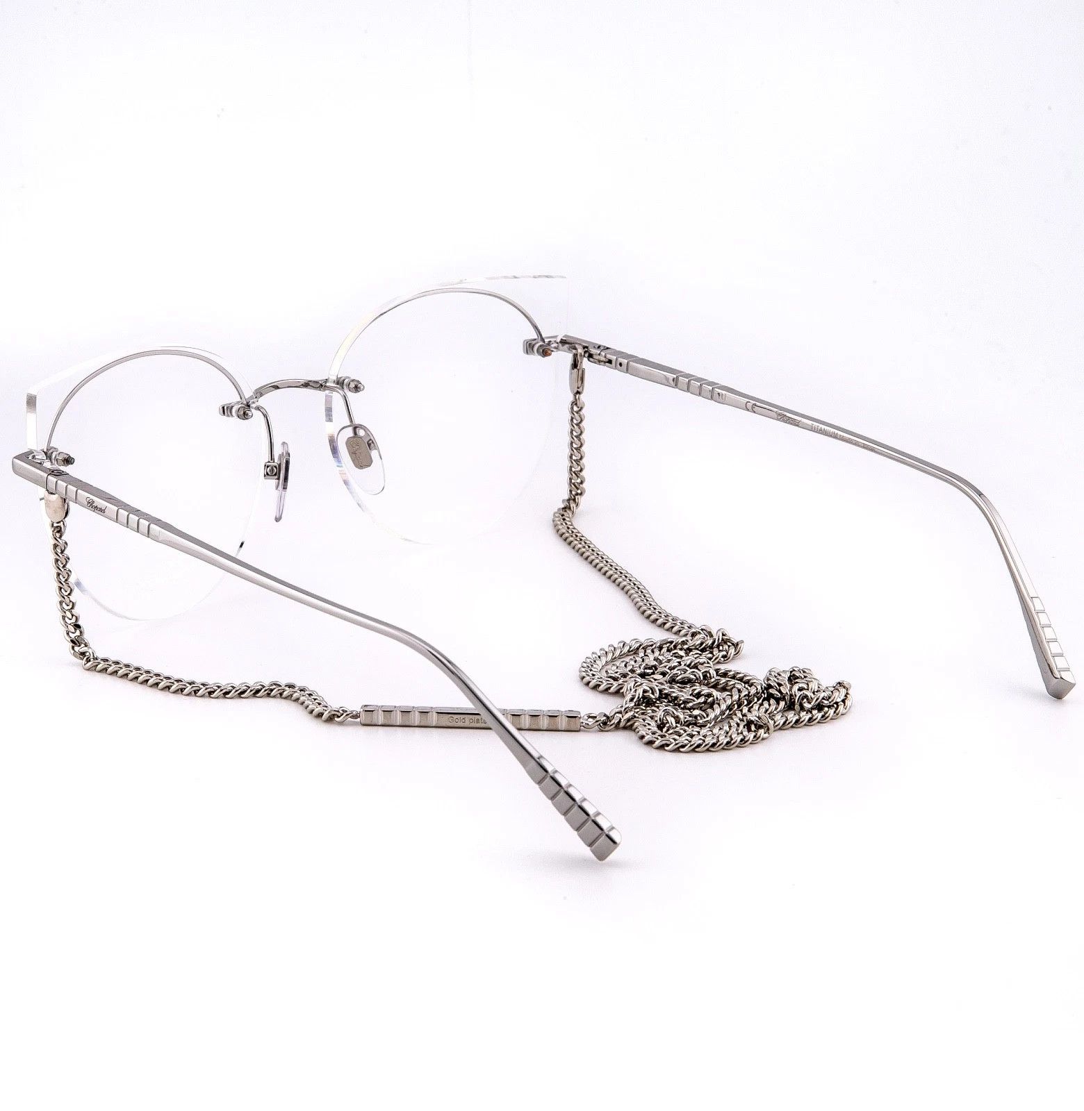 Chopard CHOPARD F70 Titanium Plated Charm Optical Frame VCHF70 Size ONE SIZE - 2 Thumbnail