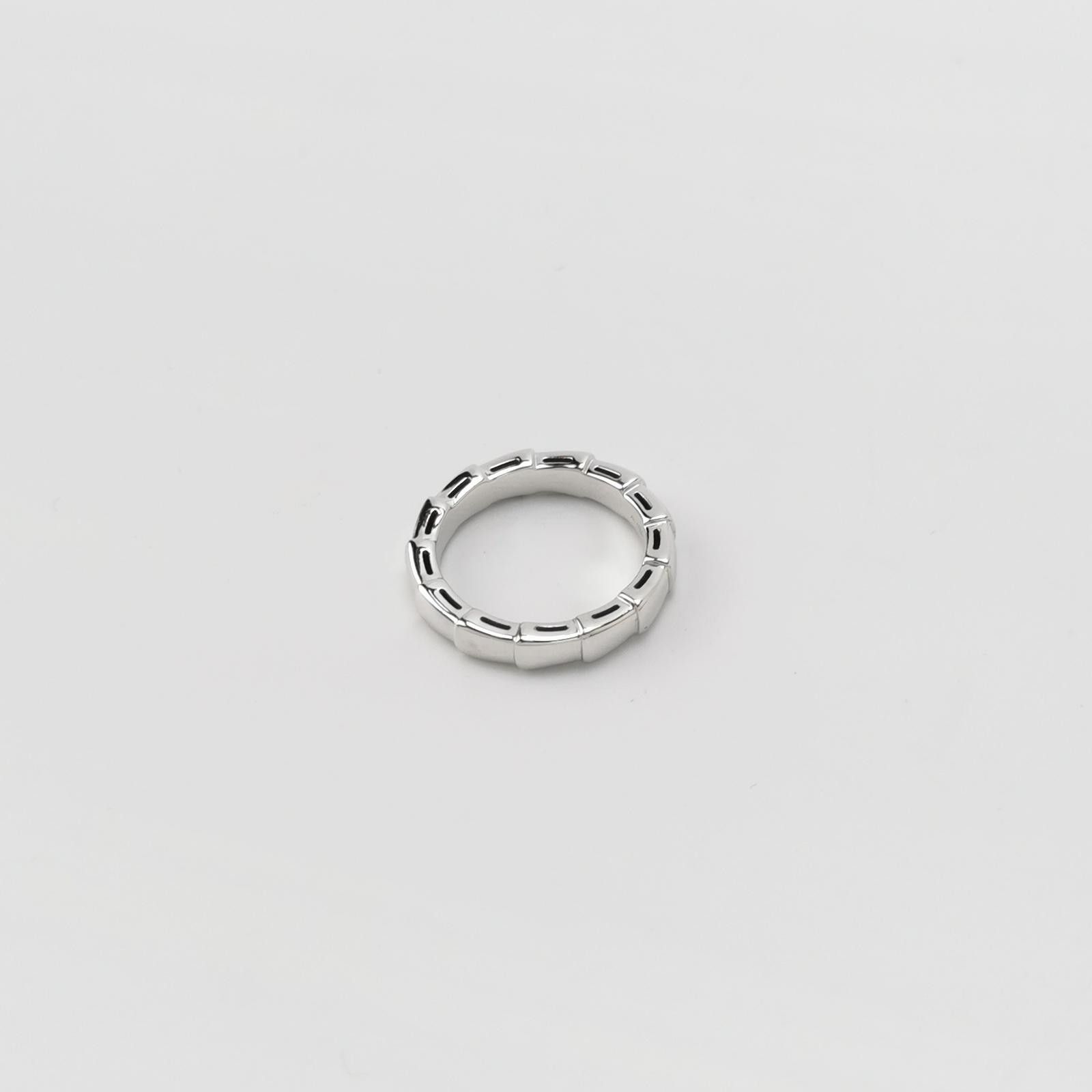 Bvlgari Bvlgari Serpenti 18K White Gold Ring Size 8 -z2505 Size ONE SIZE - 3 Thumbnail
