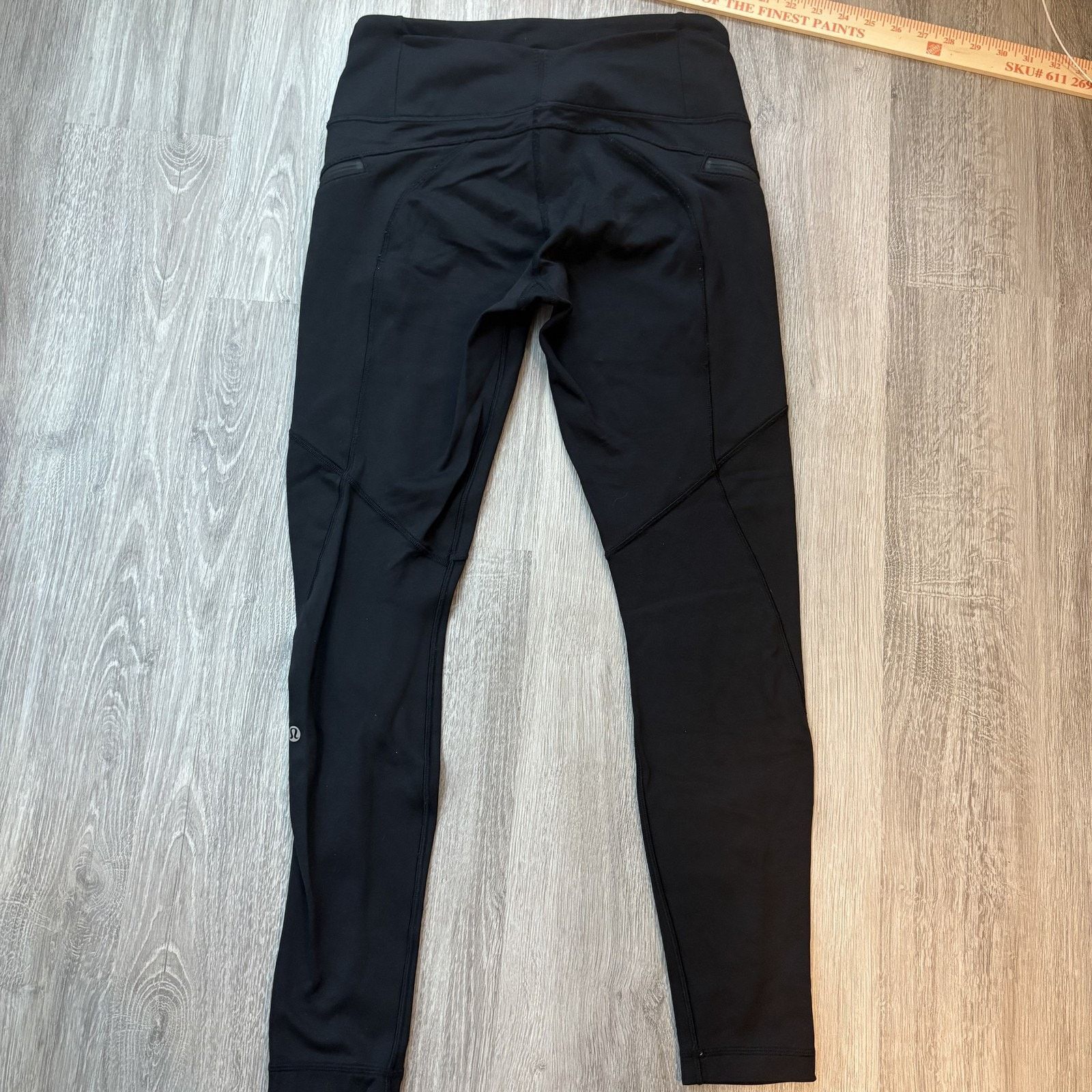 Lululemon Lululemon Women's Speed Up Tight 28 Black Zip Pockets Size 6 Size 28" / US 6 / IT 42 - 6 Thumbnail