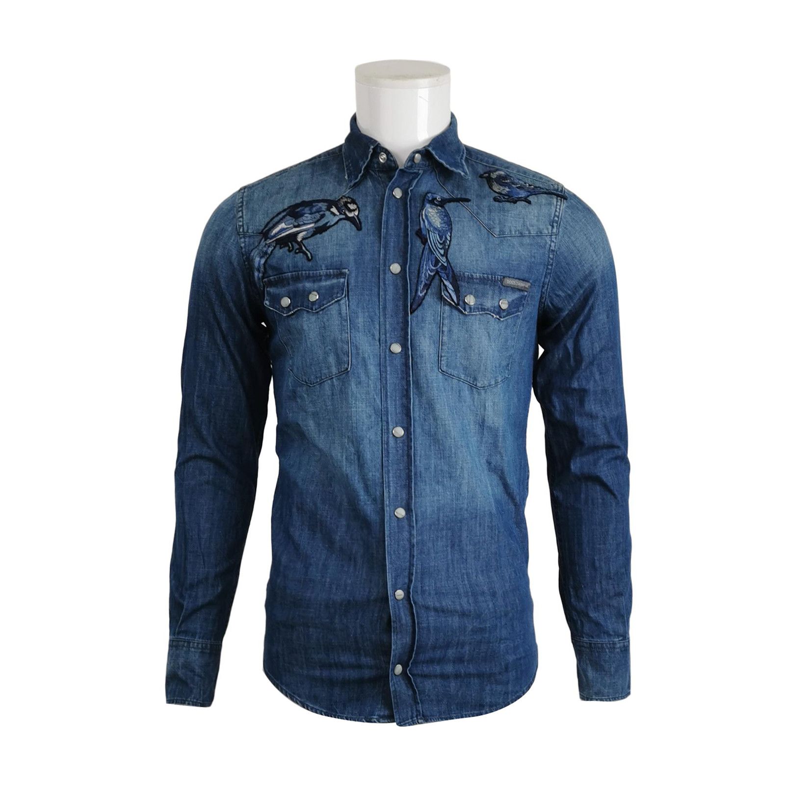 Dolce & Gabbana Dolce & Gabbana Men s Button Ups Size US S / EU 44-46 / 1 - 1 Thumbnail