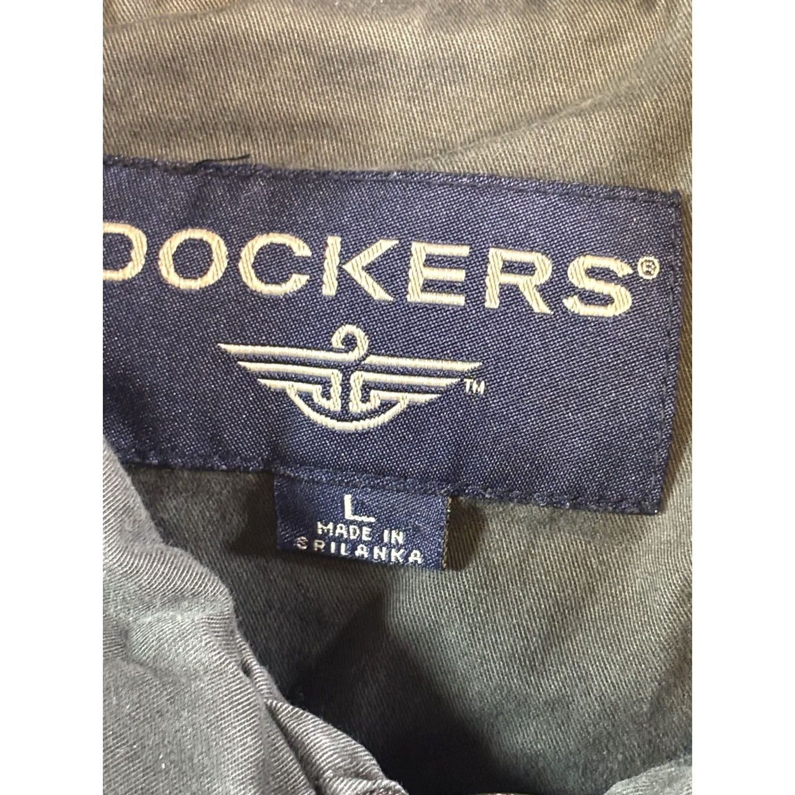 Dockers Dockers Bomber Jacket Full Zip Men's L Olive Green Size US L / EU 52-54 / 3 - 6 Thumbnail