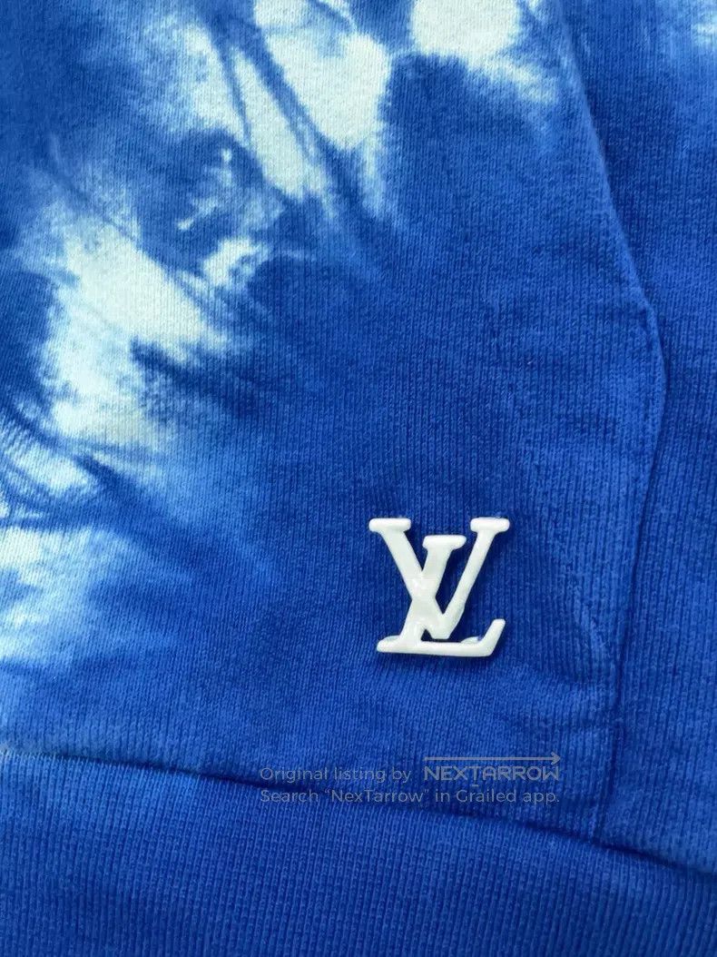 Louis Vuitton Louis Vuitton Blue Tie-Dye Hoodie Size US S / EU 44-46 / 1 - 4 Thumbnail
