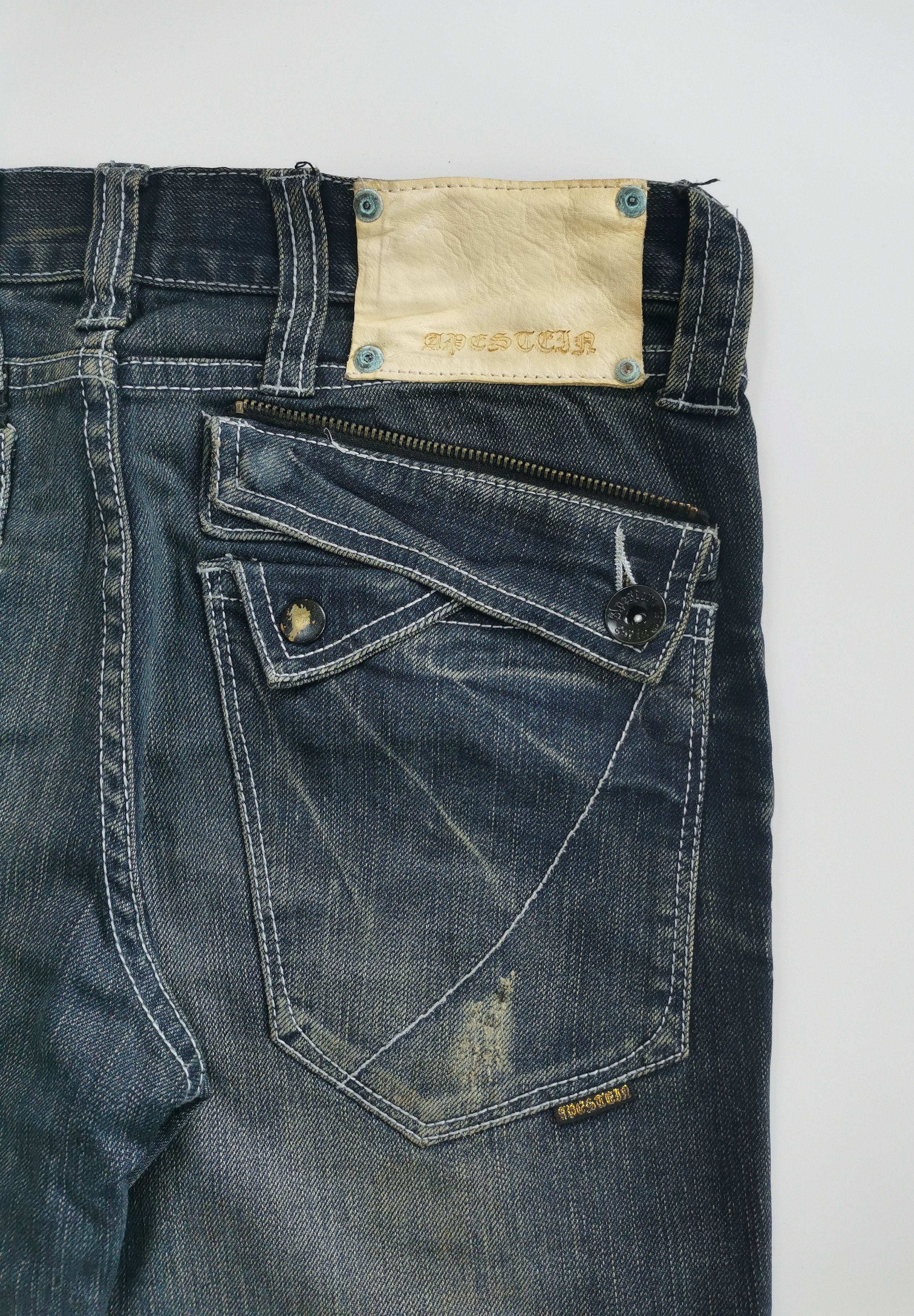 Tornado Mart Apestein Seditionaries Zipper Pocket Jeans Size US 30 / EU 46 - 2 Thumbnail