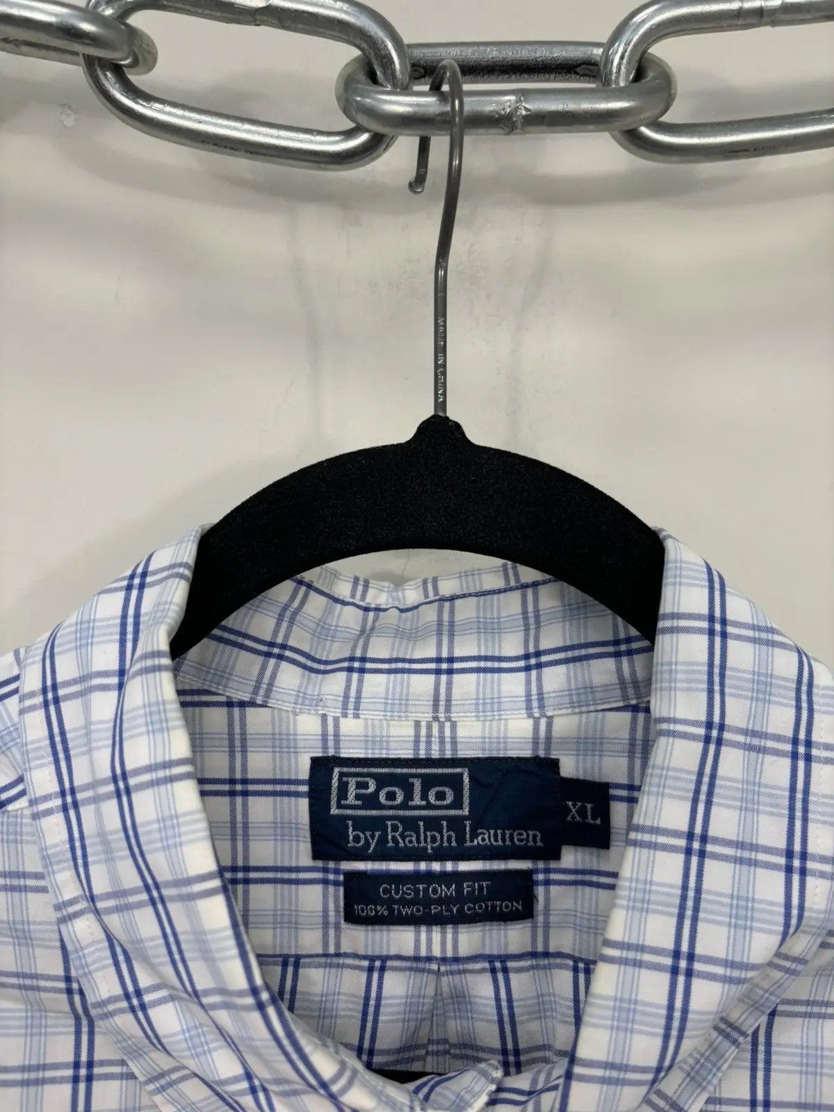 Polo Ralph Lauren × Ralph Lauren × Vintage Vintage Polo Ralph Lauren Y2K Checkered Short Sleeve Shirt Size US XL / EU 56 / 4 - 11 Thumbnail