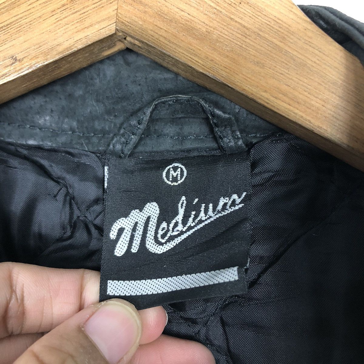 Japanese Brand 📌Vintage Biker Leather Jacket Zipper Unbranded Size US M / EU 48-50 / 2 - 19 Thumbnail