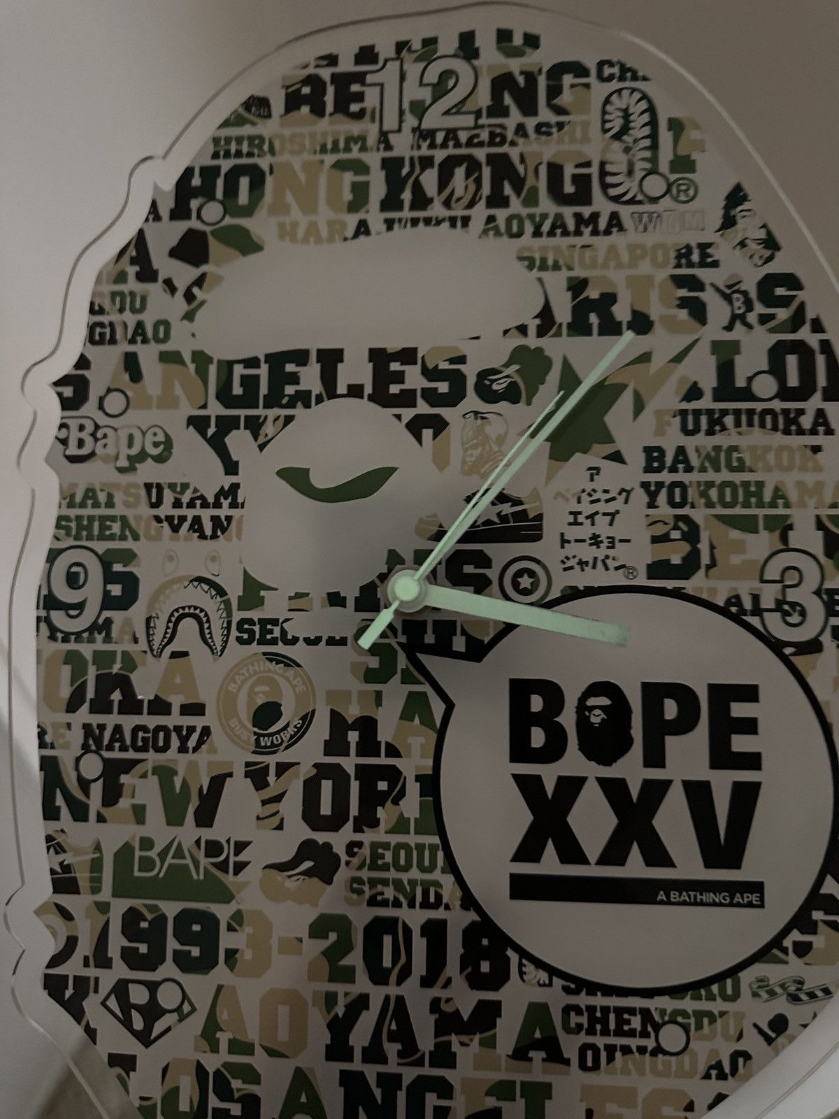 Bape Bape 25th Anniversary Clock Size ONE SIZE - 11 Thumbnail