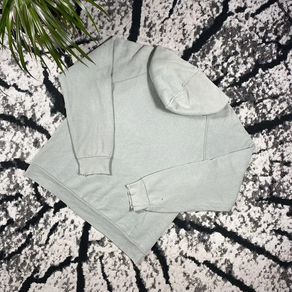 Fruit Of The Loom VINTAGE 90s WASHED GREY BLANK FRUIT OF THE LOOM HOODIE BOXY Size US M / EU 48-50 / 2 - 6 Thumbnail