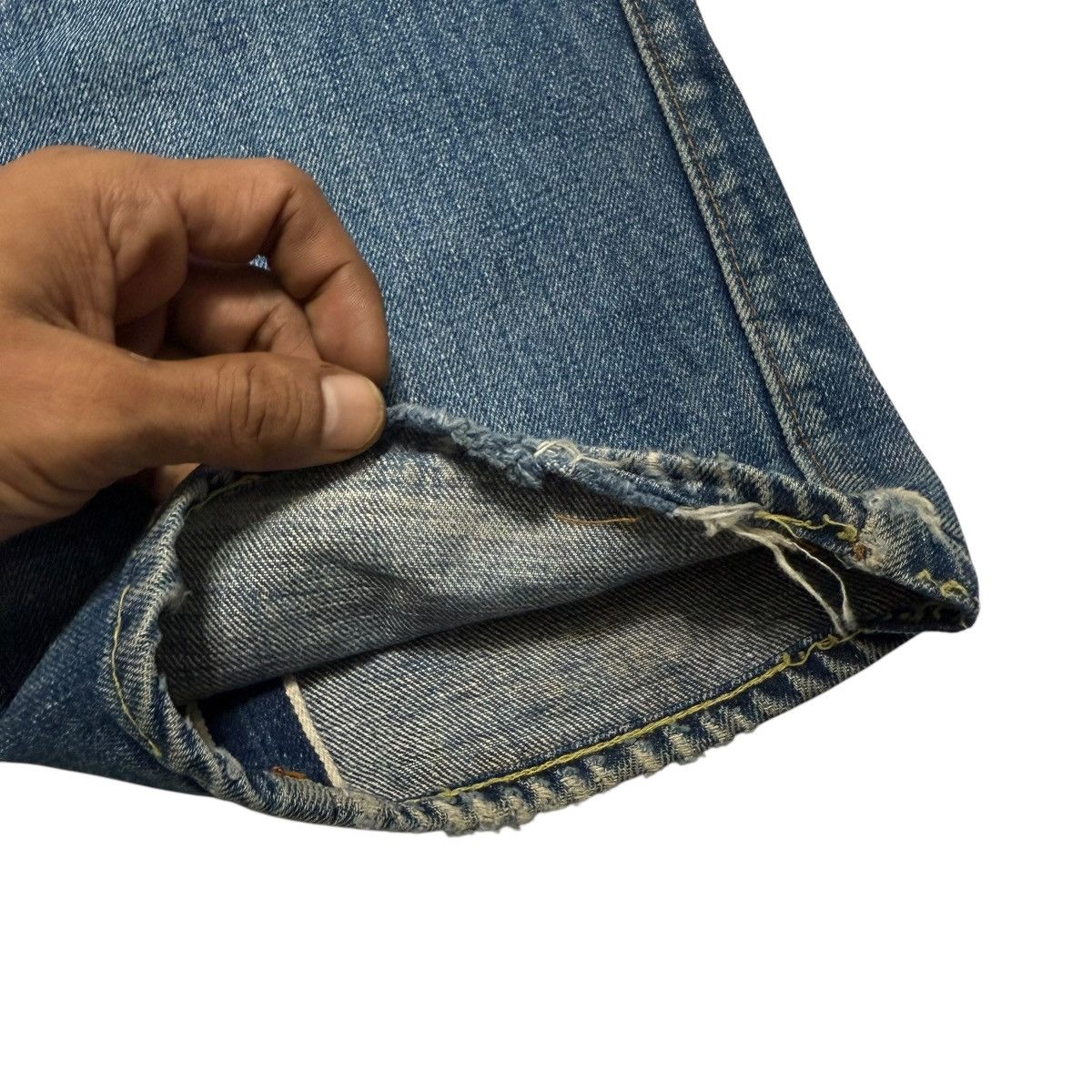 Levi's Vintage 60s Levis 501 Rindem Selvedge Button 6 Jeans Size US 30 / EU 46 - 14 Thumbnail