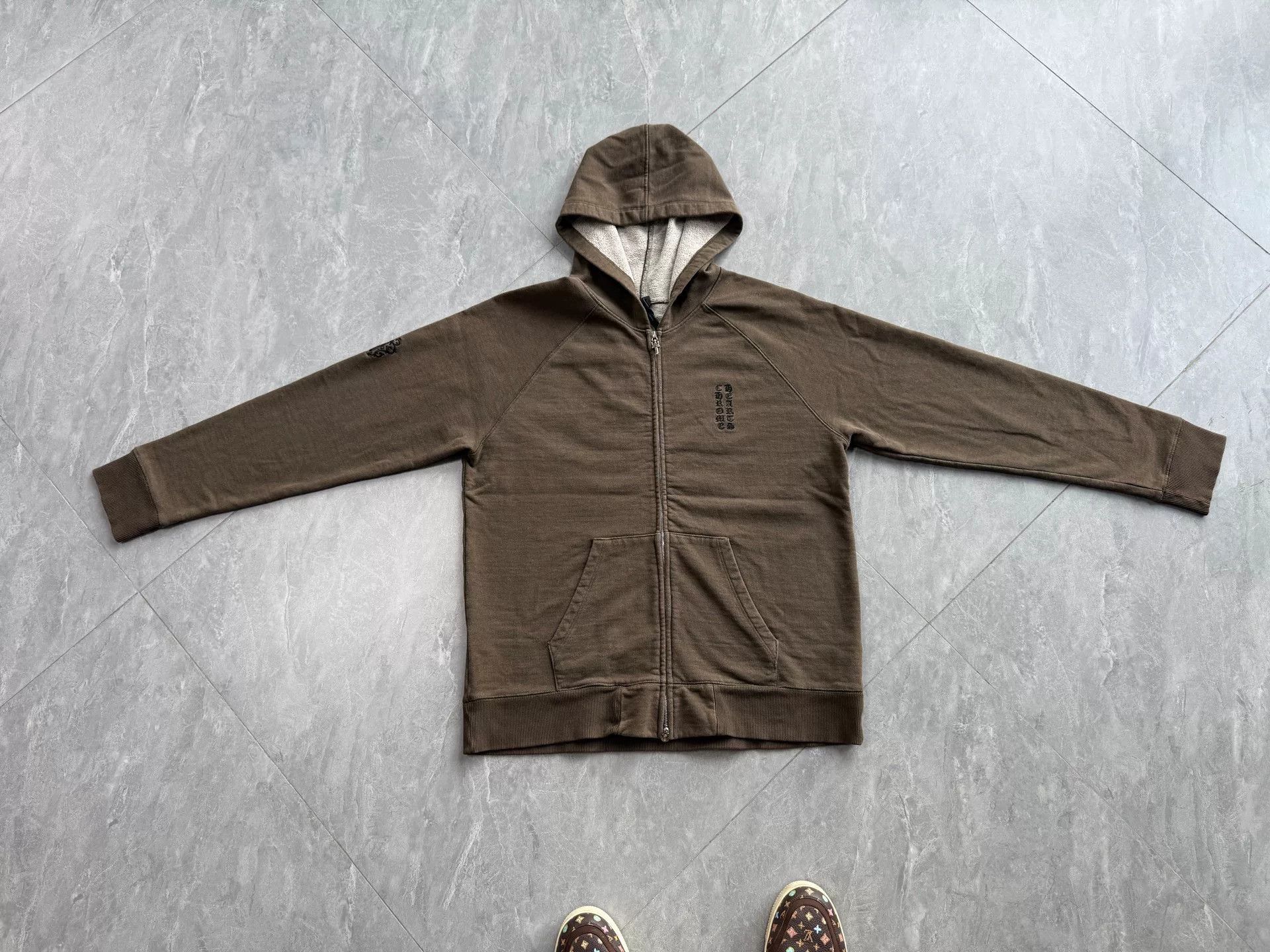 Chrome Hearts Chrome Hearts Embroidered Green Hoodie L Men Size US L / EU 52-54 / 3 - 1 Thumbnail