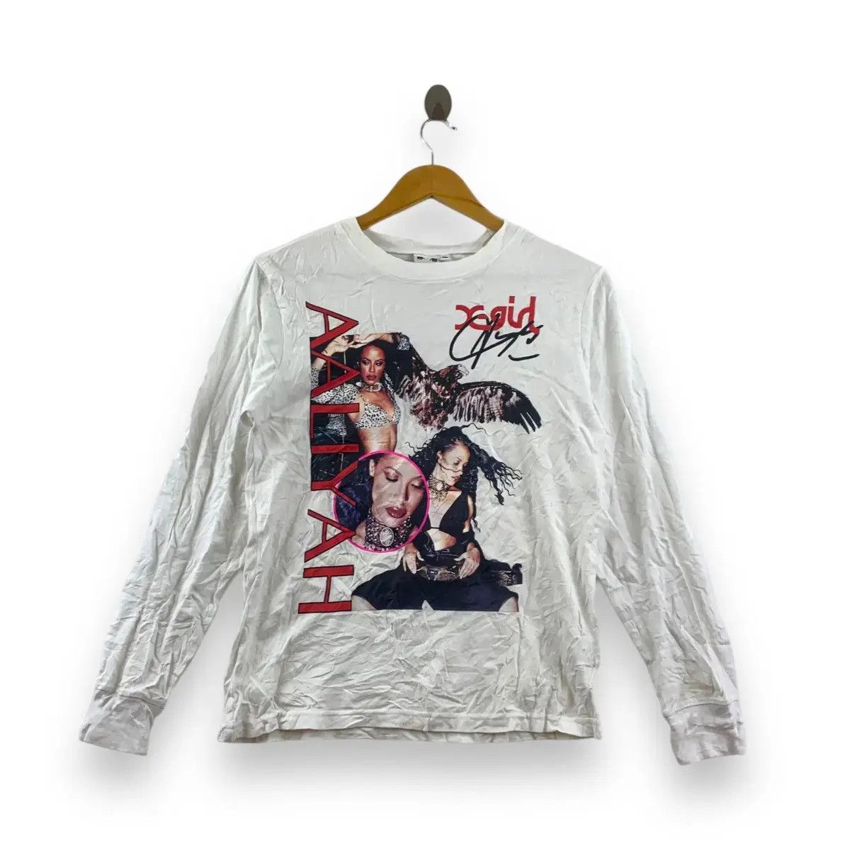 X-Girl X-GIRL JAPAN x AALIYAH R&B Hip Hop Artist Collaboration Tee Size S / US 4 / IT 40 - 1 Thumbnail