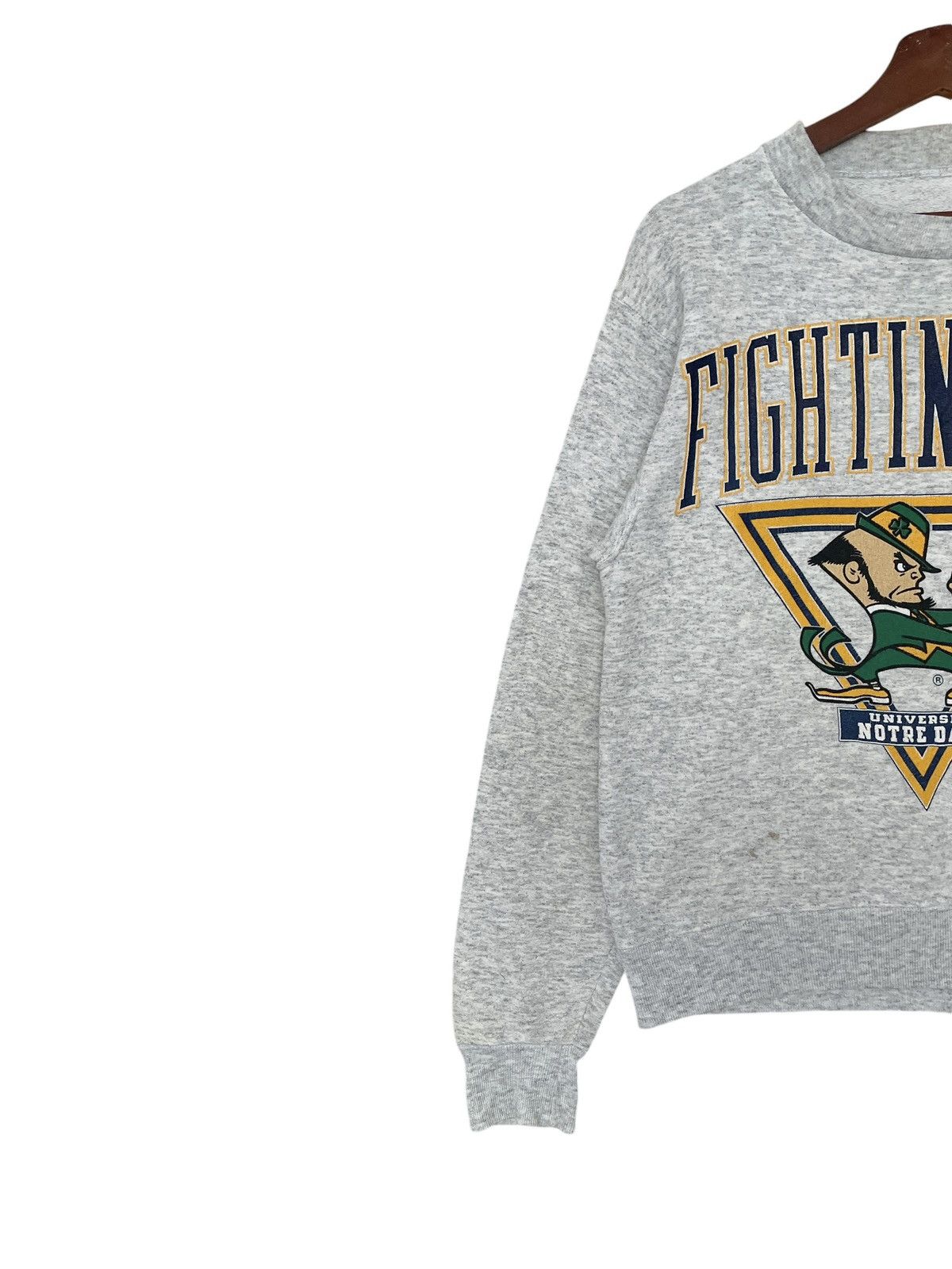 Vintage Vintage University Fightin Irish Sweatshirt 1990s Size US M / EU 48-50 / 2 - 5 Thumbnail