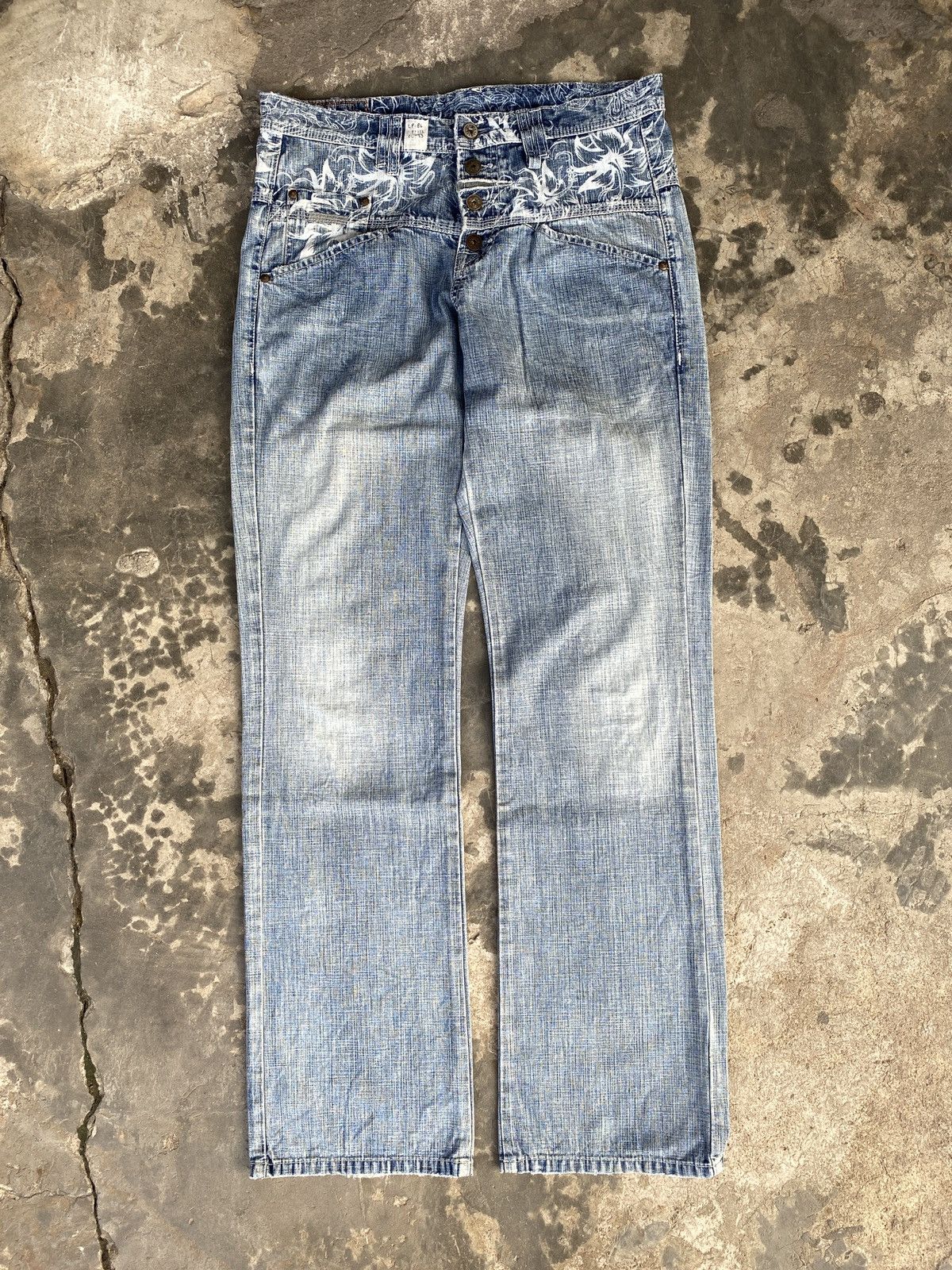 Marithe + Francois Girbaud Marithe Francois Girbaud Loose Fit Size US 33 - 1 Thumbnail