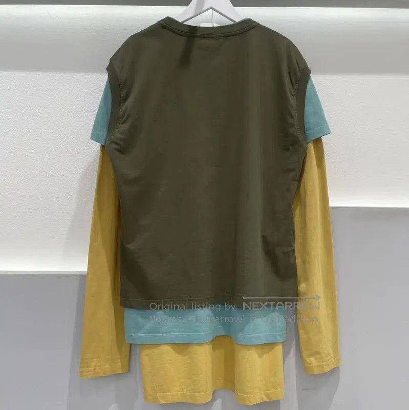 Miu Miu Miu Miu Colorful Cotton Long Sleeve T-shirt . Size US L / EU 52-54 / 3 - 2 Thumbnail