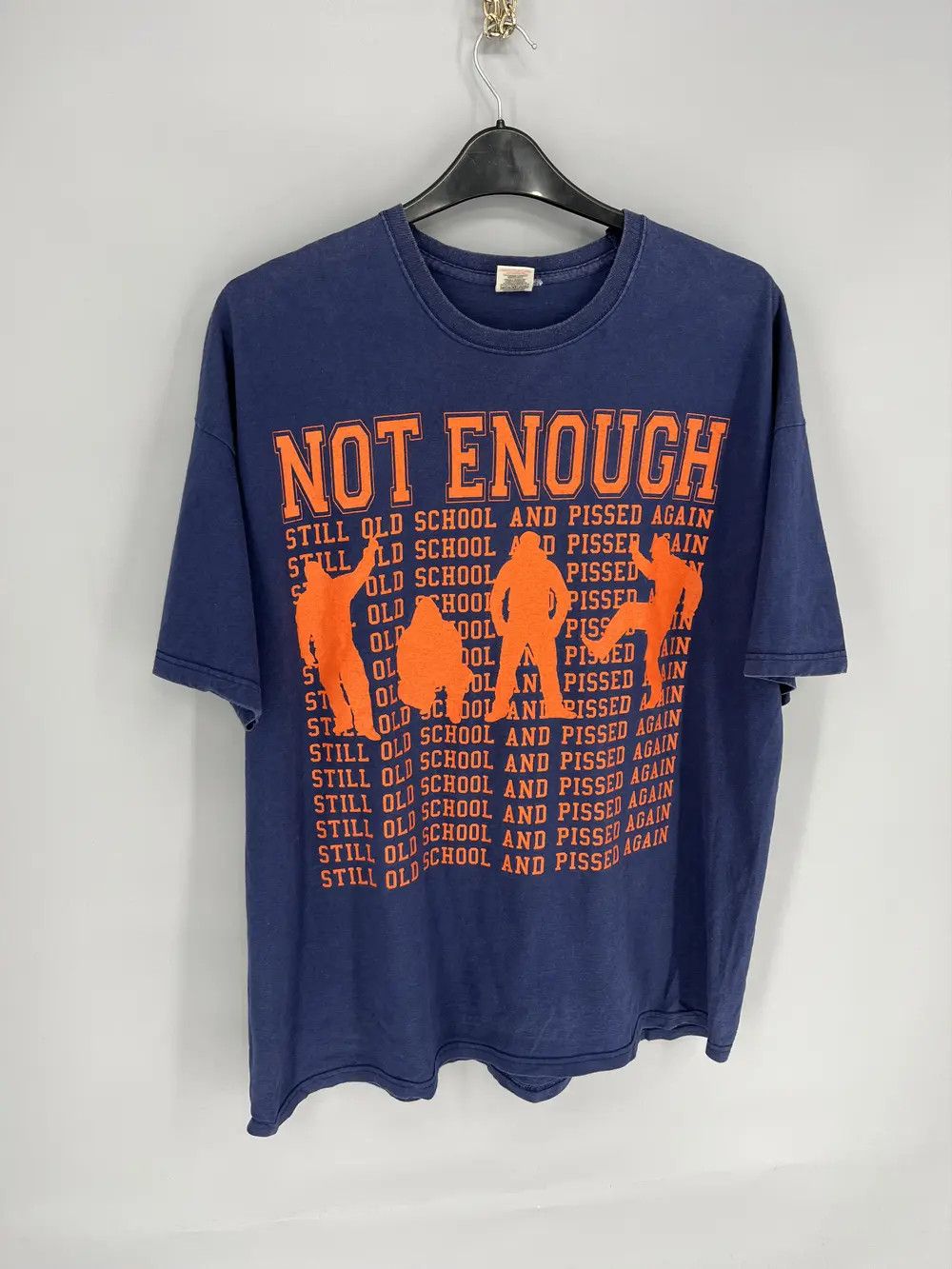 Other Vintage Y2K Not Enough Tees T-Shirts Size US XXL / EU 58 / 5 - 2 Thumbnail