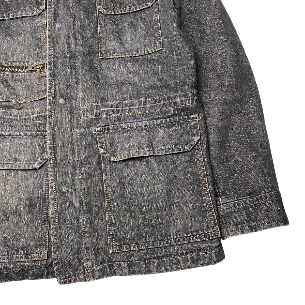Japanese Brand 2000's Comme Ca Ism Multipocket Denim Jacket Size US M / EU 48-50 / 2 - 3 Thumbnail