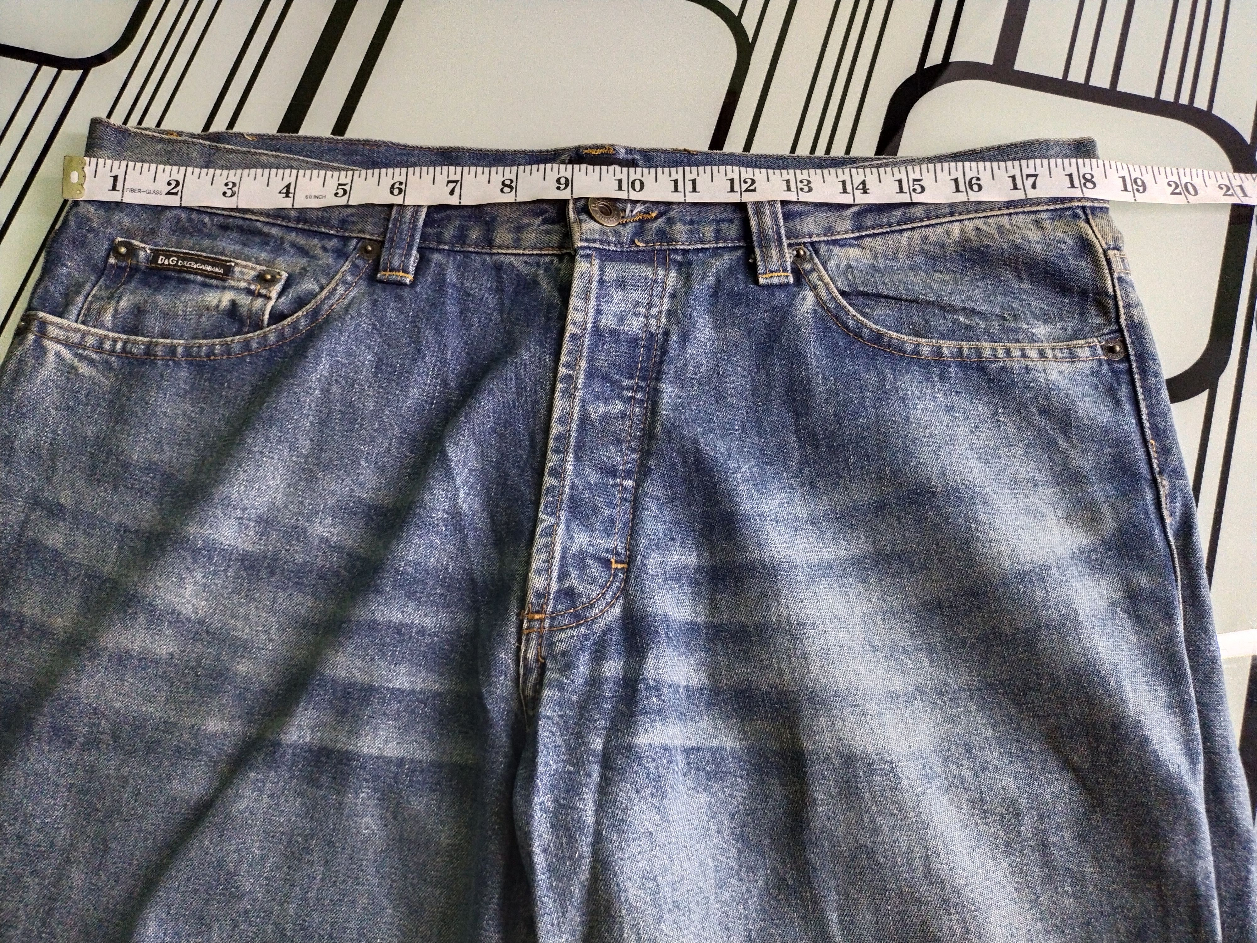 Dolce & Gabbana Dolce And Gabbana Vintage Denim Jeans Size US 37 - 18 Thumbnail