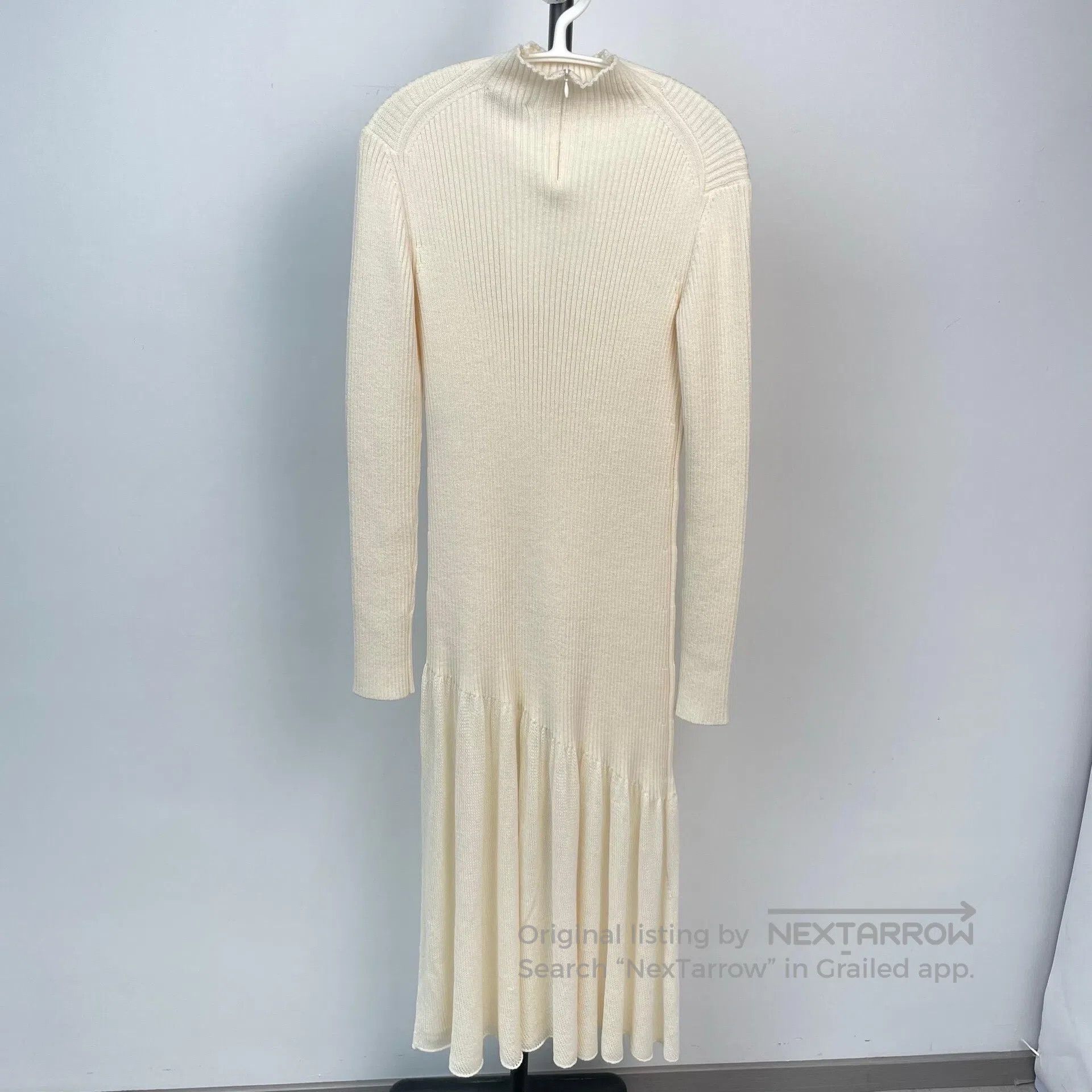Chanel Chanel Exquisite long-sleeve irregular hem milk-white knit Size XS / US 0-2 / IT 36-38 - 2 Thumbnail