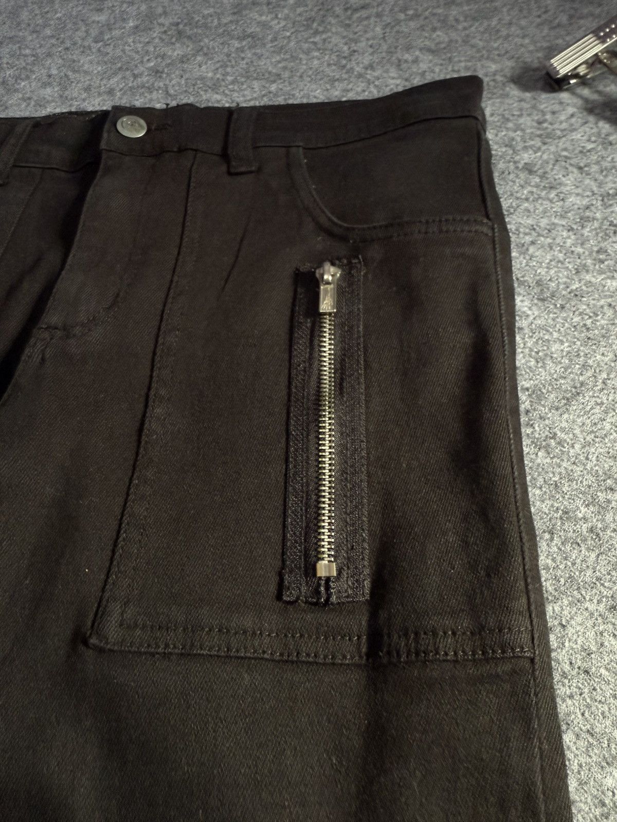 CIVARIZE × Cheap Monday × LOWBOX Cheap Monday Rebel Punk Bondage Skinny Cargo Stacked Jeans Size US 30 / EU 46 - 8 Thumbnail