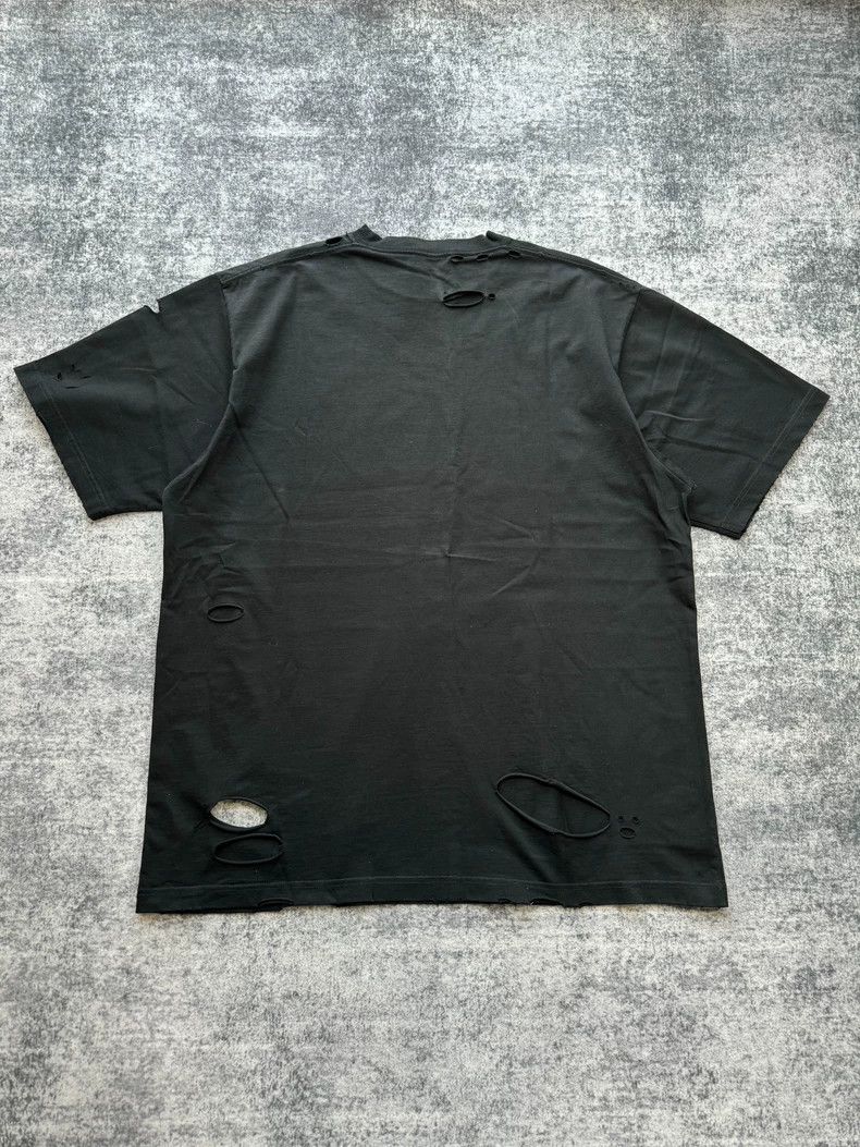 Balenciaga Balenciaga Black big destruction short sleeve Size US XS / EU 42 / 0 - 2 Thumbnail