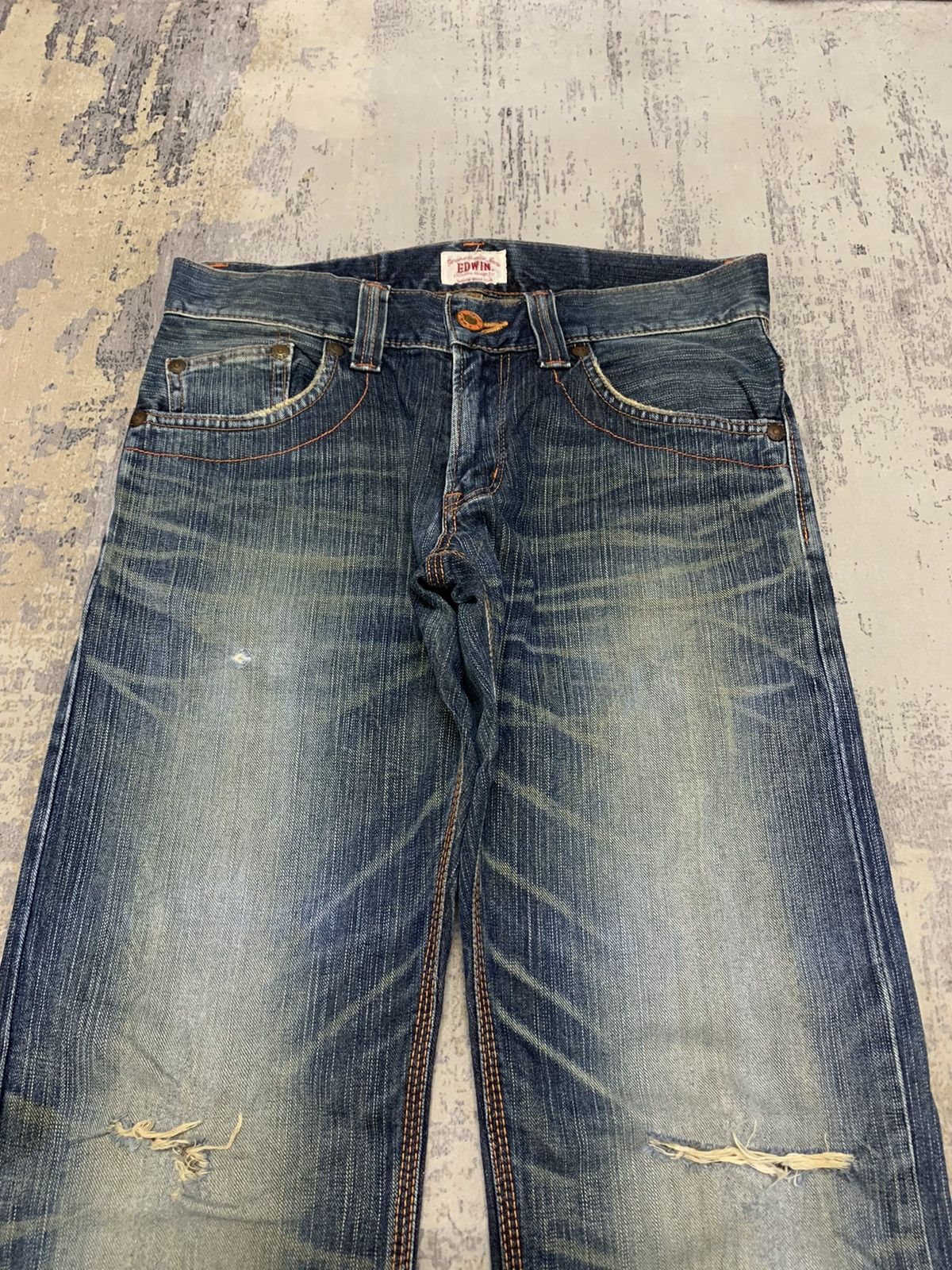 Japanese Brand Edwin 403 XVS Jeans Ifsixwasnine Denim Style jeans Size US 32 / EU 48 - 5 Thumbnail