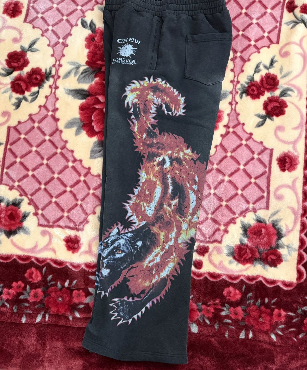 Chew Forever Chew Forever Feral Sweatpants Black Size L 🔥 Size US 34 / EU 50 - 9 Thumbnail