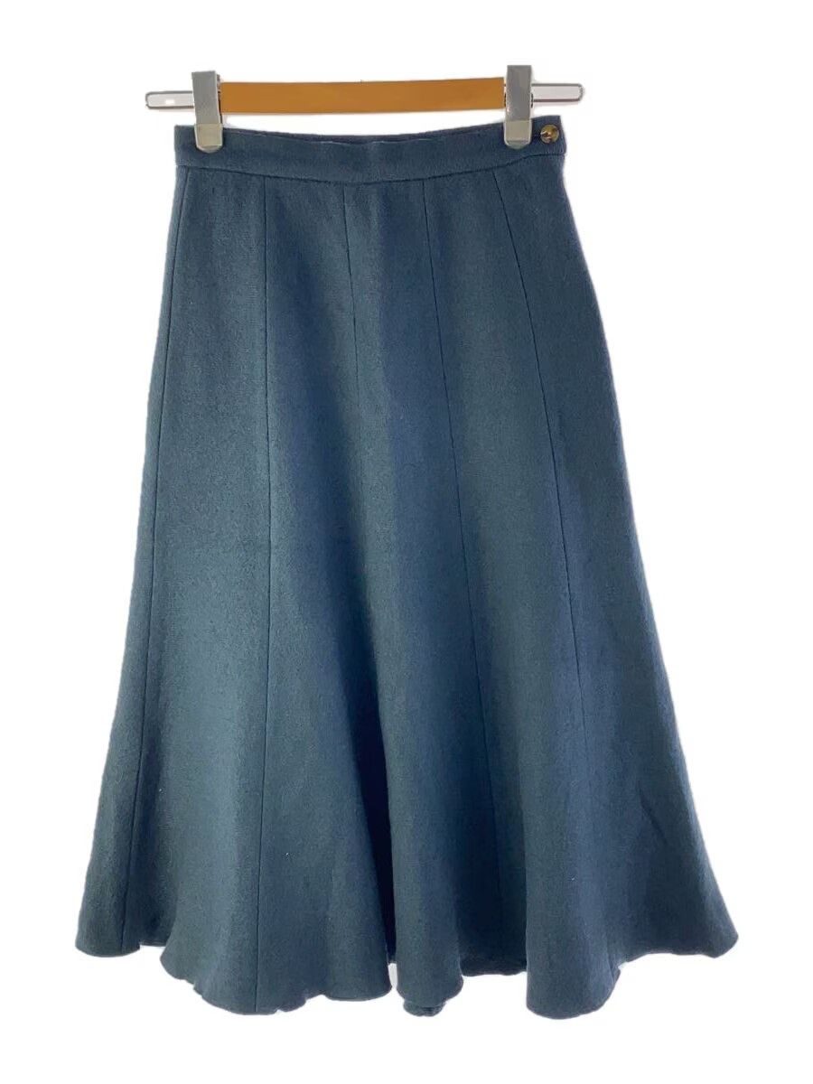 Jean Paul Gaultier Stitch Seam Flare Wool Skirt Size 25" / US 0 / IT 36 - 1 Thumbnail