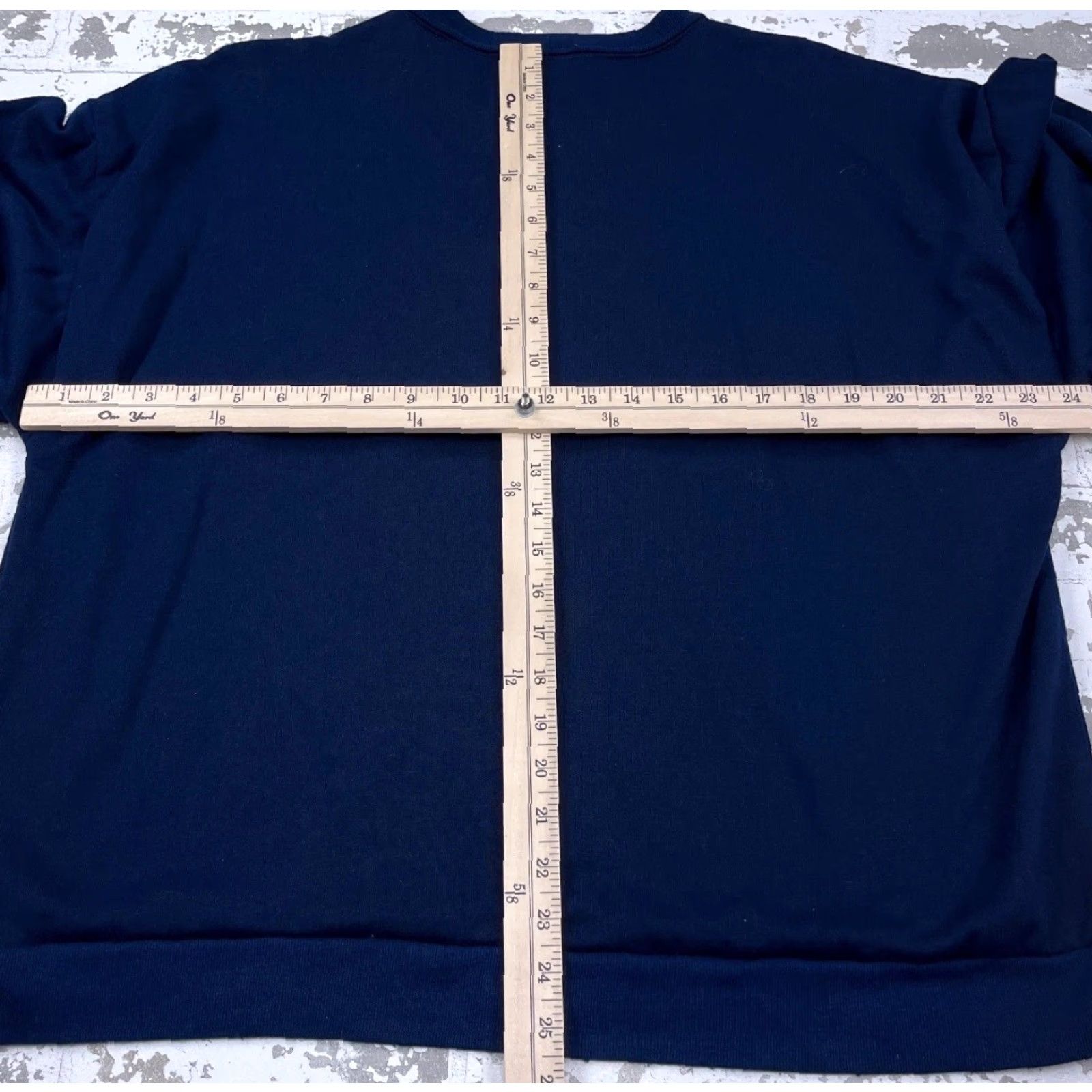 Haband VINTAGE Haband Sweatshirt Men 2XL Crew Neck USA Graphic Print Embroidered Logo Vintage 90s Grunge Hipster USA Blue Sweatshirt Mens Size US XXL / EU 58 / 5 - 7 Thumbnail