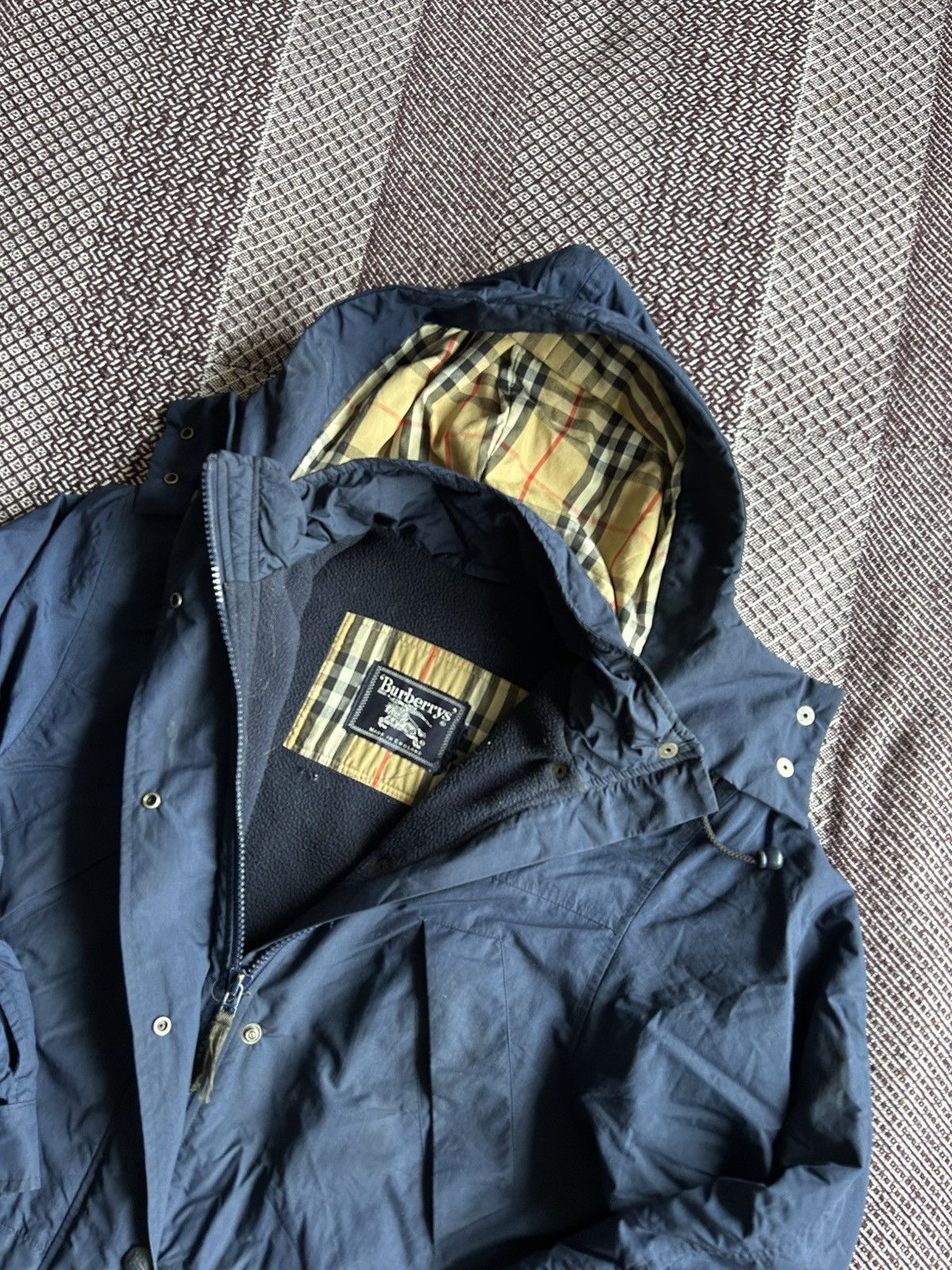 Burberry Burberry Coat Down Liner Vintage Jacket Solid Style Size US L / EU 52-54 / 3 - 10 Thumbnail