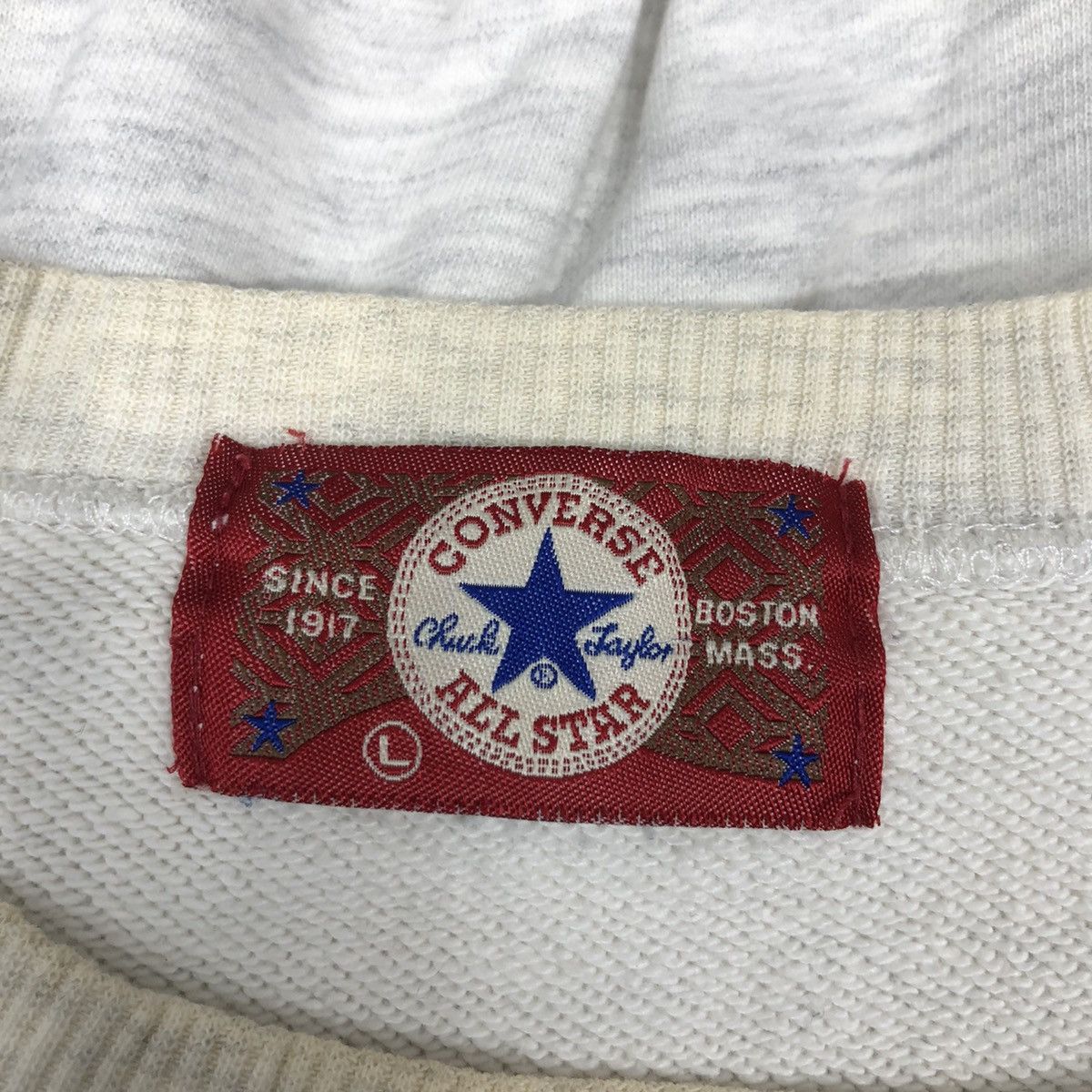 Converse × Vintage Vintage 90s CONVERSE Sweatshirt Crewneck Streetwear Size US L / EU 52-54 / 3 - 5 Thumbnail