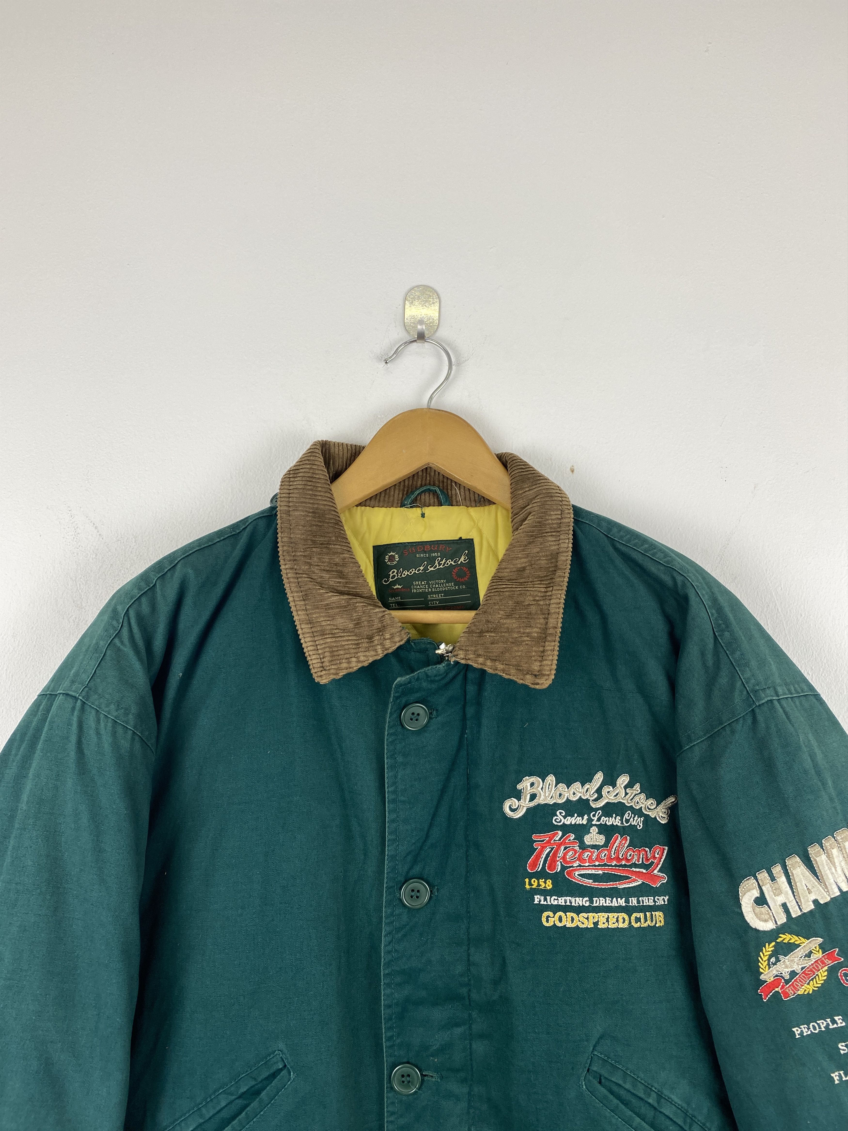 Vintage Vintage 70s Varsity Jacket Sudbury Bomber Jacket J1982 Size US XL / EU 56 / 4 - 2 Thumbnail