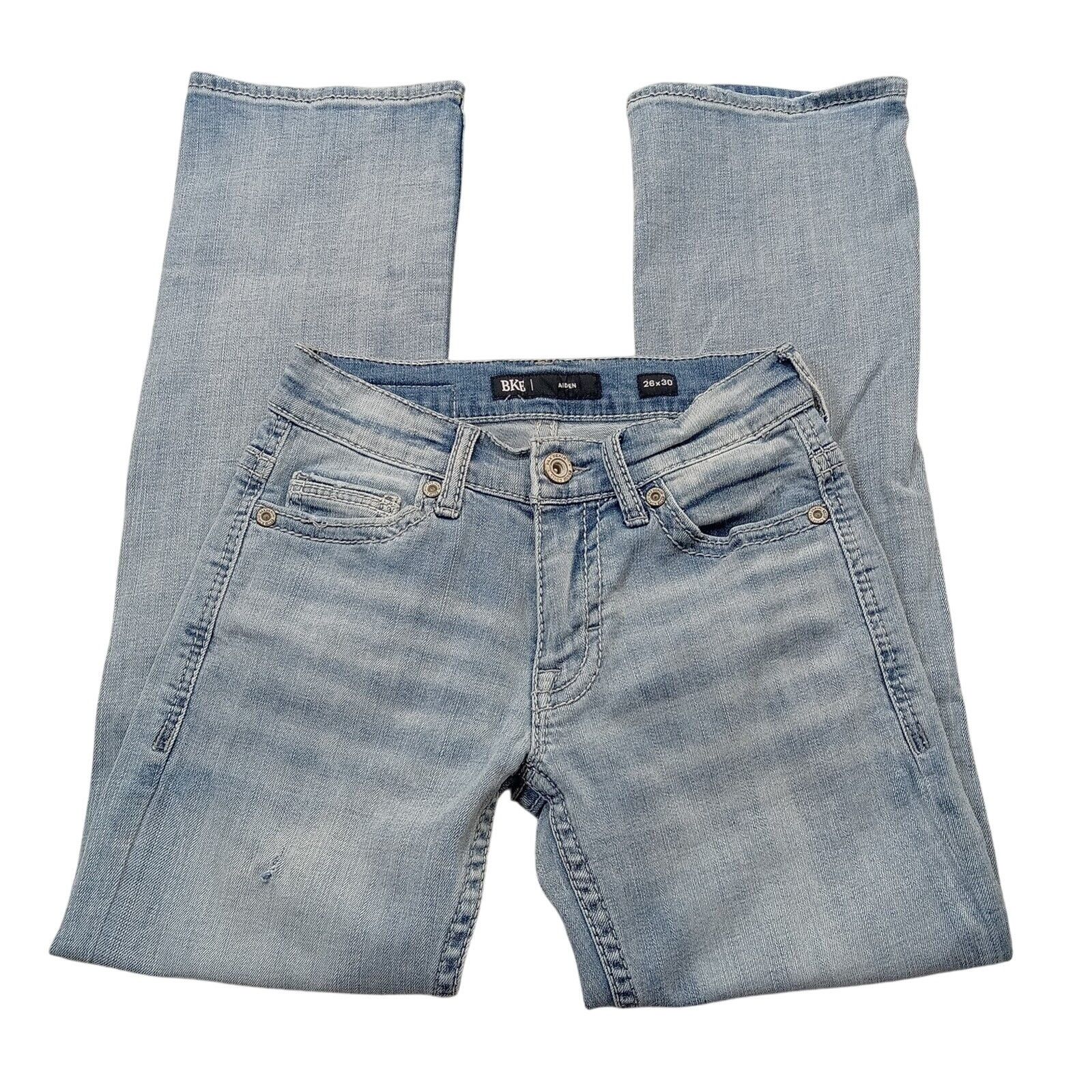 Other Buckle BKE Aiden Jeans 26 X 30 Women's Straight Leg Denim Size 26" / US 2 / IT 38 - 5 Thumbnail