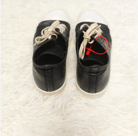 Rick Owens Drkshdw Rick Owens DRKSHDW Black Low Sneakers Size 39 Size US 6 / EU 39 - 4 Thumbnail