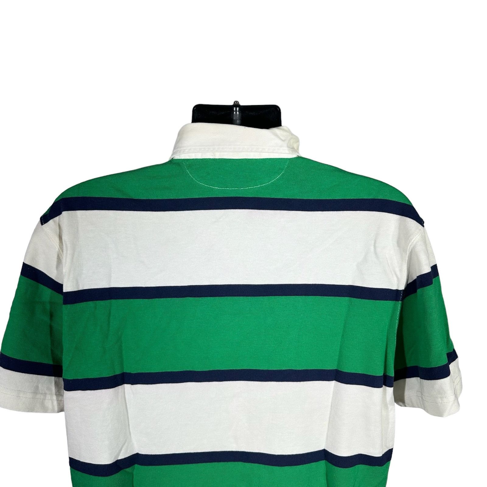 Polo Ralph Lauren Polo Ralph Lauren Custom Fit Striped Cotton Rugby Size US L / EU 52-54 / 3 - 6 Thumbnail