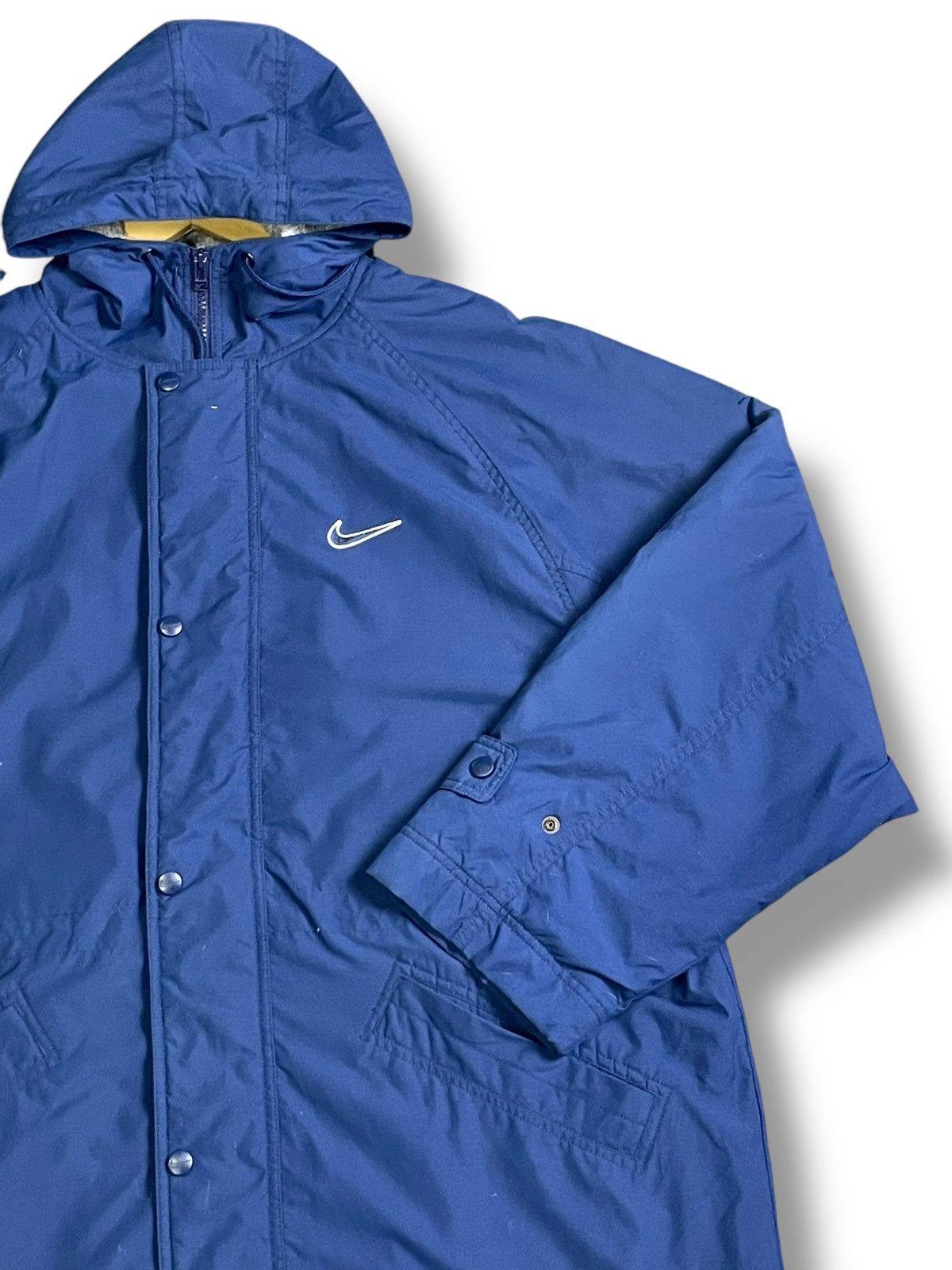 Designer × Nike × Vintage Nike Vintage 90’s Inner Fleece Hooded Parkas (36) Size US L / EU 52-54 / 3 - 4 Thumbnail