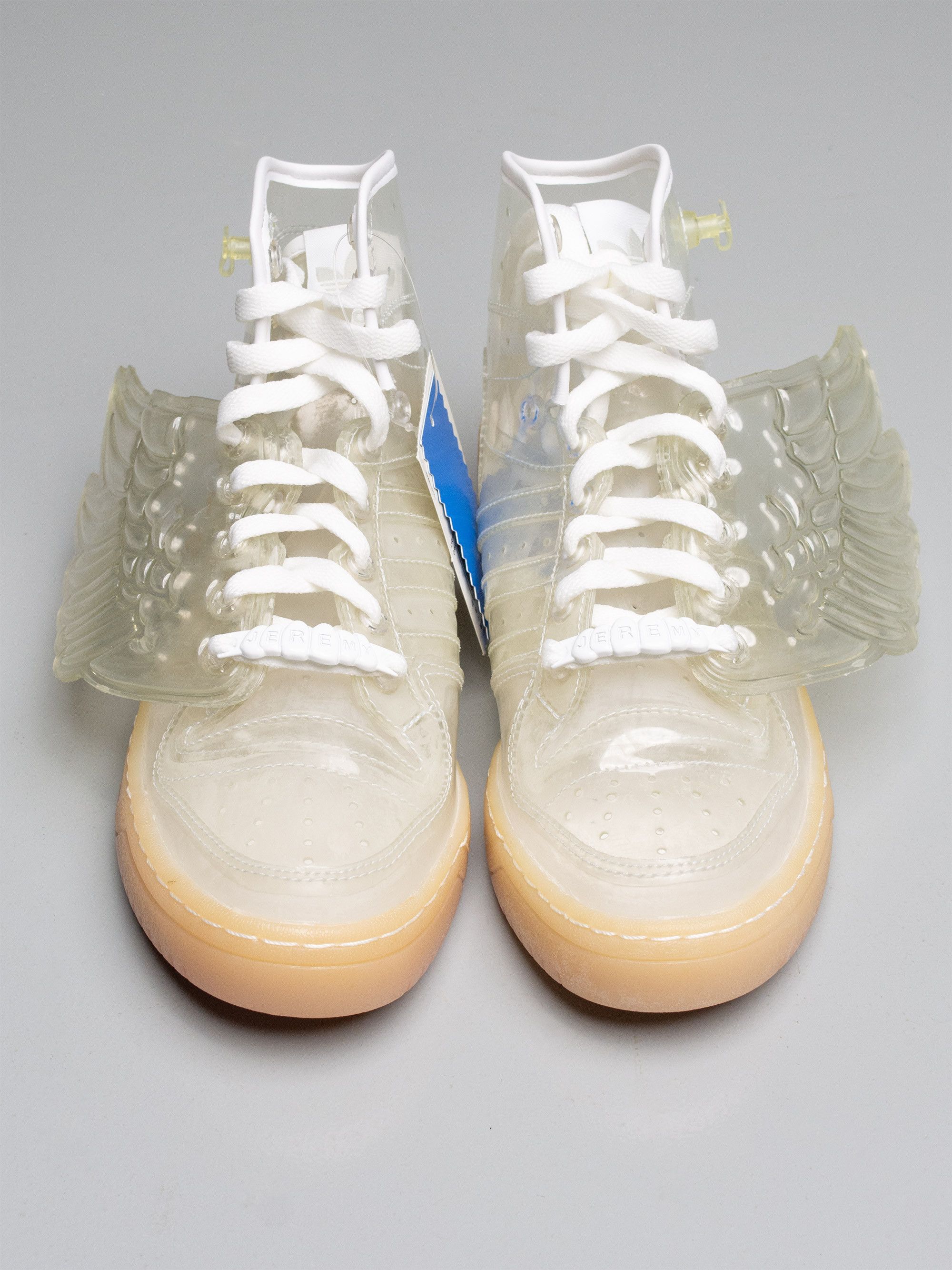 Adidas × Jeremy Scott adidas Originals by Jeremy Scott S/S 2011 JS Wings "Clear" Size US 6.5 / EU 39-40 - 2 Thumbnail