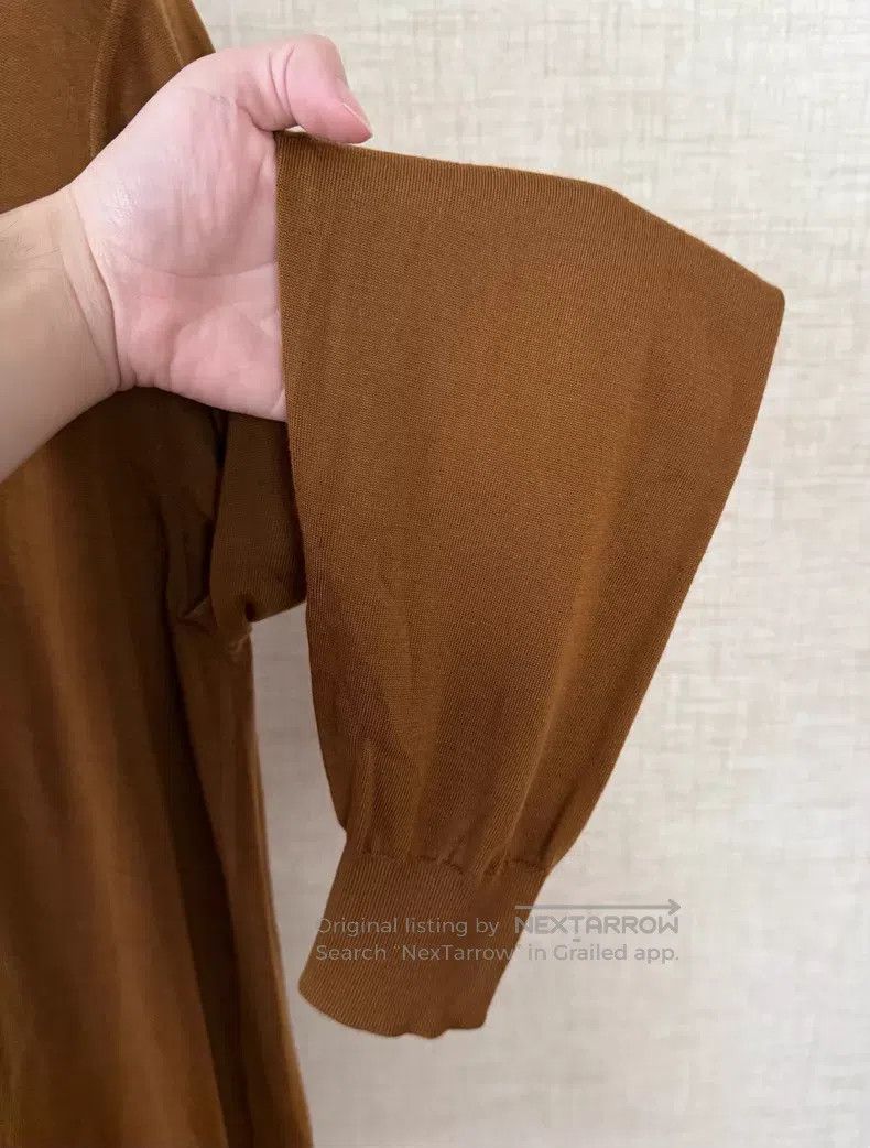 Loro Piana Loro Piana Ceiling Fabric GOK 12 Micron Knit Top Size US XXL / EU 58 / 5 - 5 Thumbnail