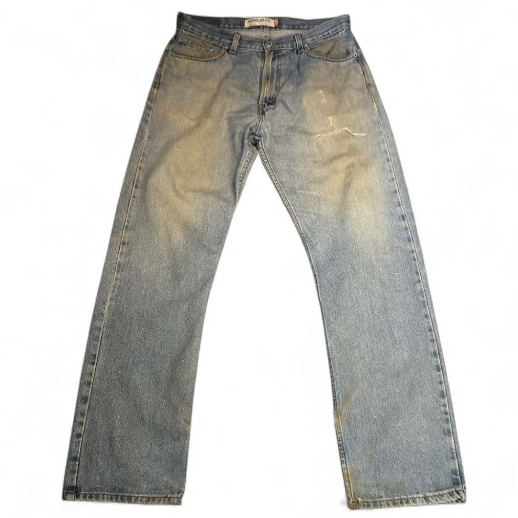 Levi's Vintage Levis 505 Regular Fit Distressed Denim W34 Size US 34 / EU 50 - 1 Thumbnail