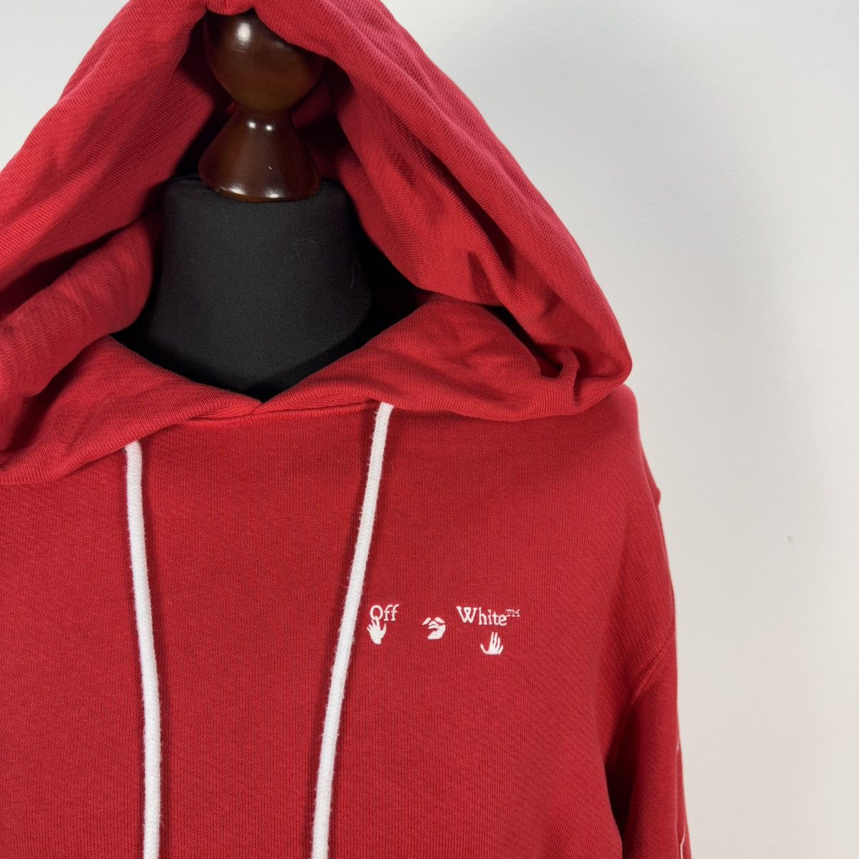 Off-White OFF-White hoodie logo Size US L / EU 52-54 / 3 - 5 Thumbnail