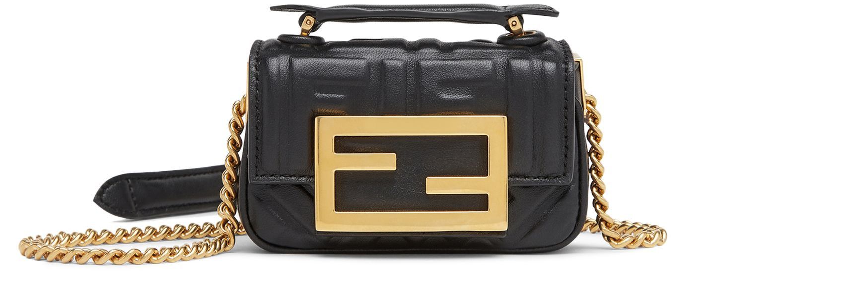 Fendi o1loc1c0824 Size: OS / Bauguette Wallet in Black Size ONE SIZE - 4 Thumbnail
