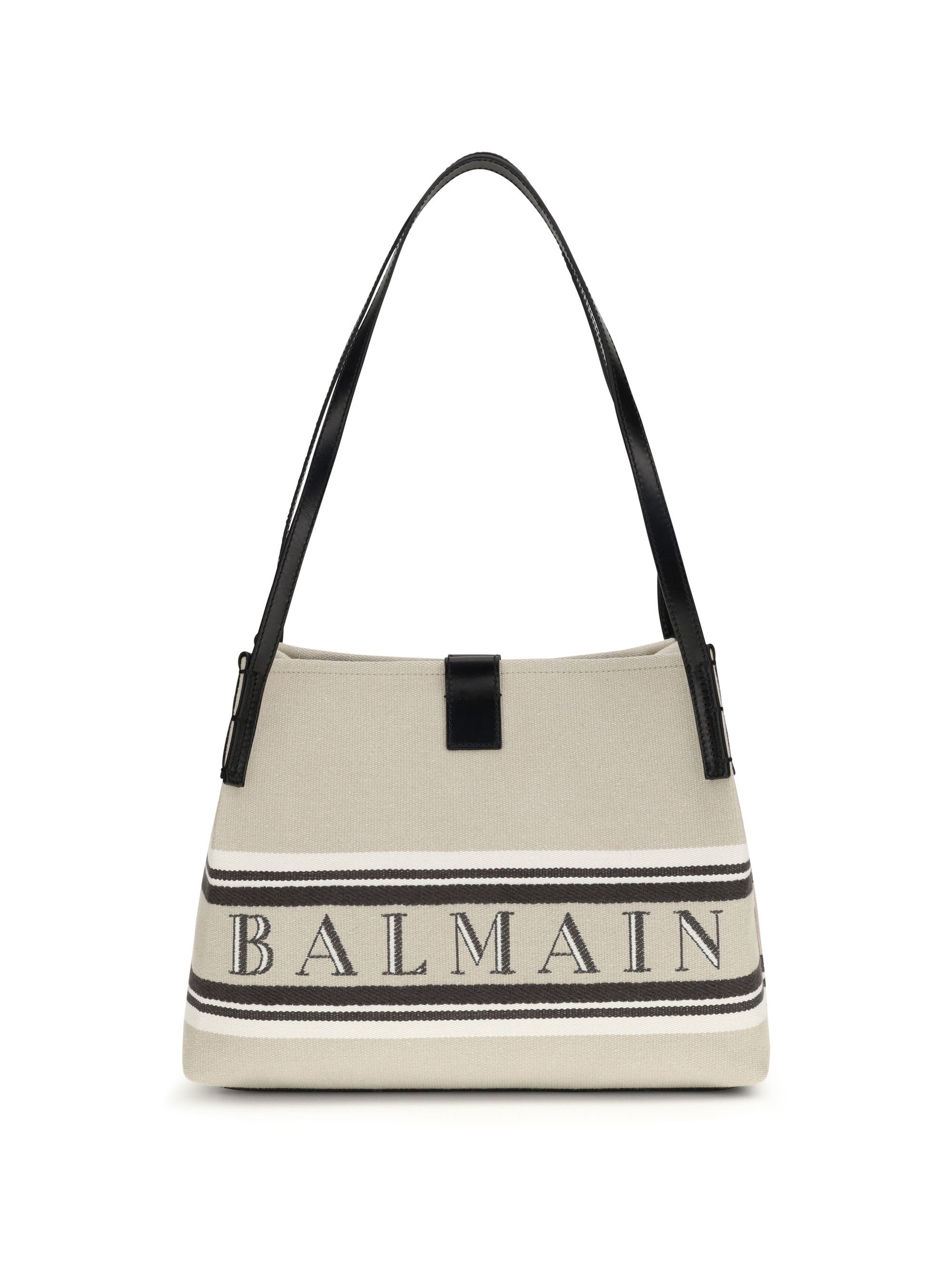Balmain Canvas Shoulder Bag Size ONE SIZE - 1 Thumbnail