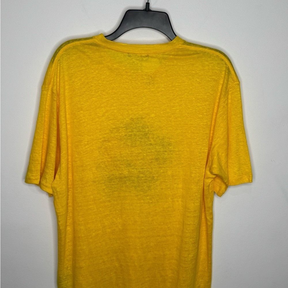 Balmain Balmain Sunset Logo T-Shirt Linen Yellow Men’s Small Size US S / EU 44-46 / 1 - 5 Thumbnail