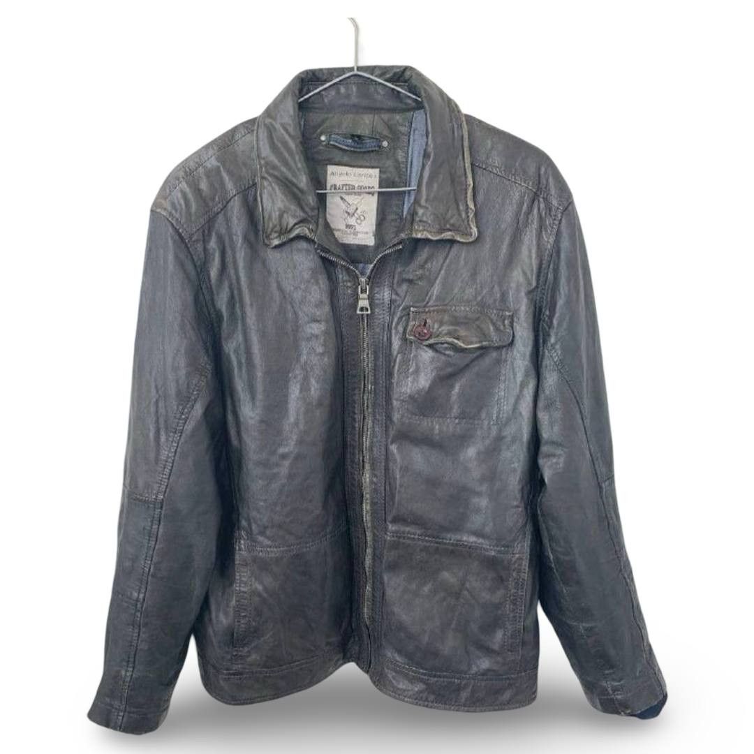 Angelo Litrico Angelo Litrico leather JKT #1016 Size US L / EU 52-54 / 3 - 1 Thumbnail