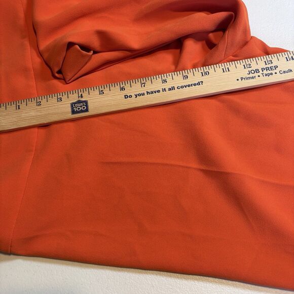 Zara Zara Orange Flare Dress Pants with zipper size XS Size 25" / US 0 / IT 36 - 9 Thumbnail