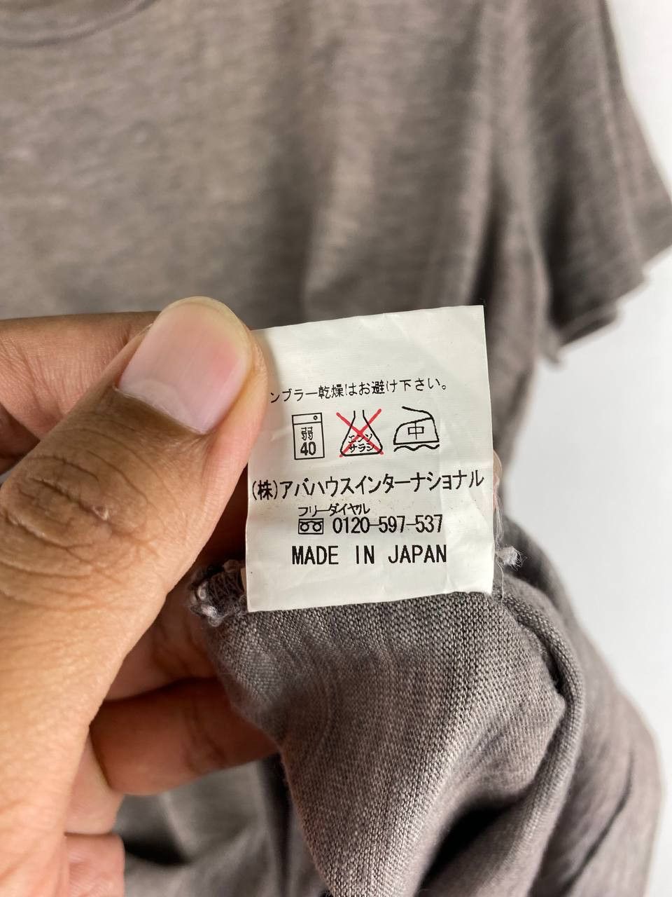 ABAHOUSE abahouse japanese brands plain tee nice design Size US M / EU 48-50 / 2 - 5 Thumbnail