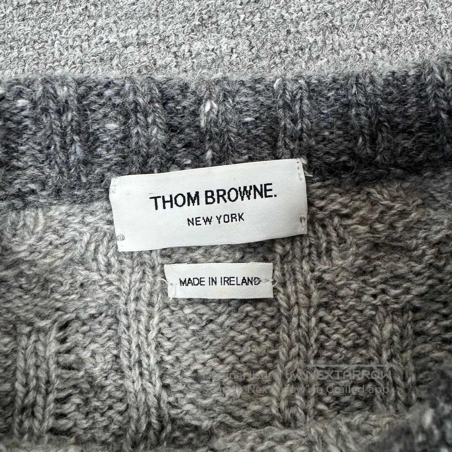 Thom Browne thom browne multicolor striped wool sweater. Size US M / EU 48-50 / 2 - 5 Thumbnail